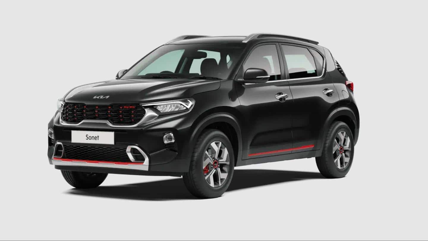 Kia Sonet X Line variant coming soon: Check features, price | NewsBytes