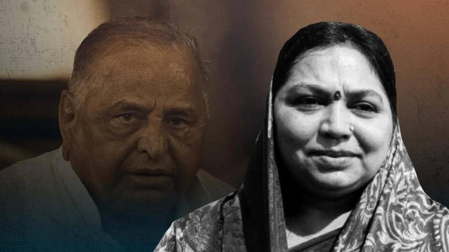 Who was Sadhna Gupta, second wife of Mulayam Singh Yadav?