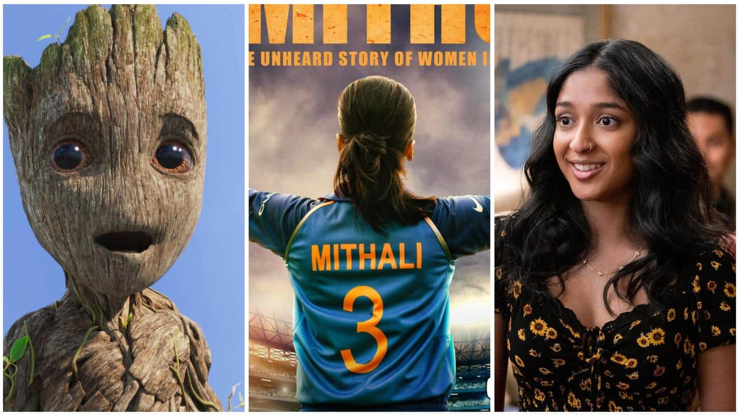 'I Am Groot,' 'Shabaash Mithu': OTT weekend watchlist is here