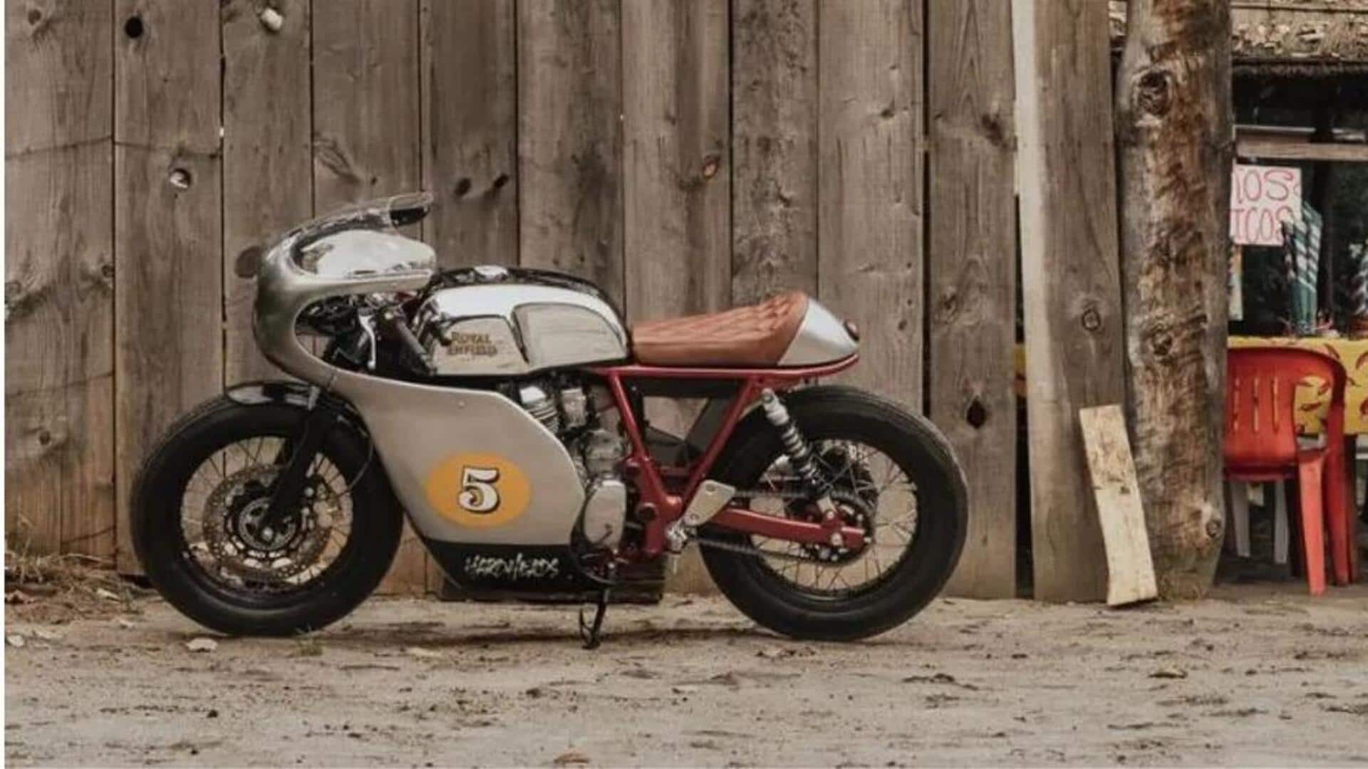 These customized Royal Enfield Continental GT 650s exude vintage vibes