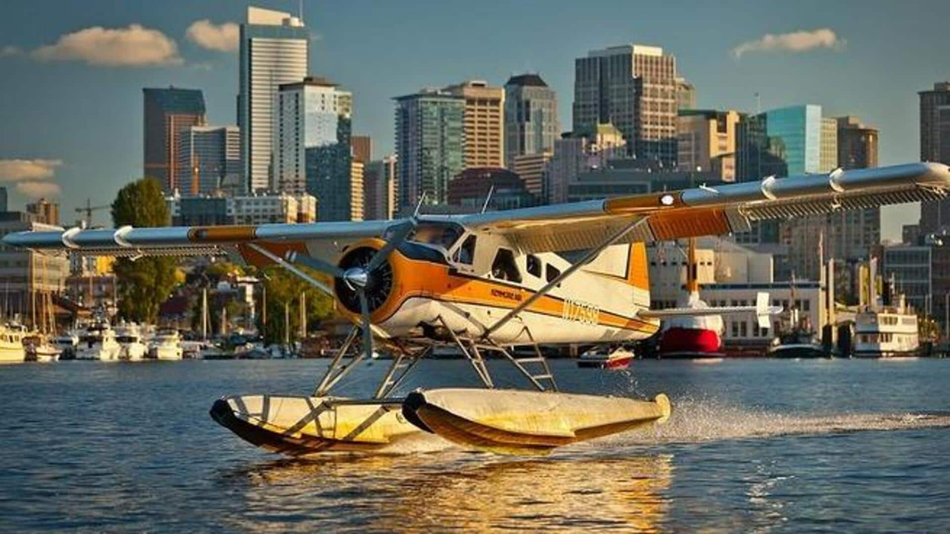 Unveiling Lake Union's houseboats and seaplanes, Seattle, USA