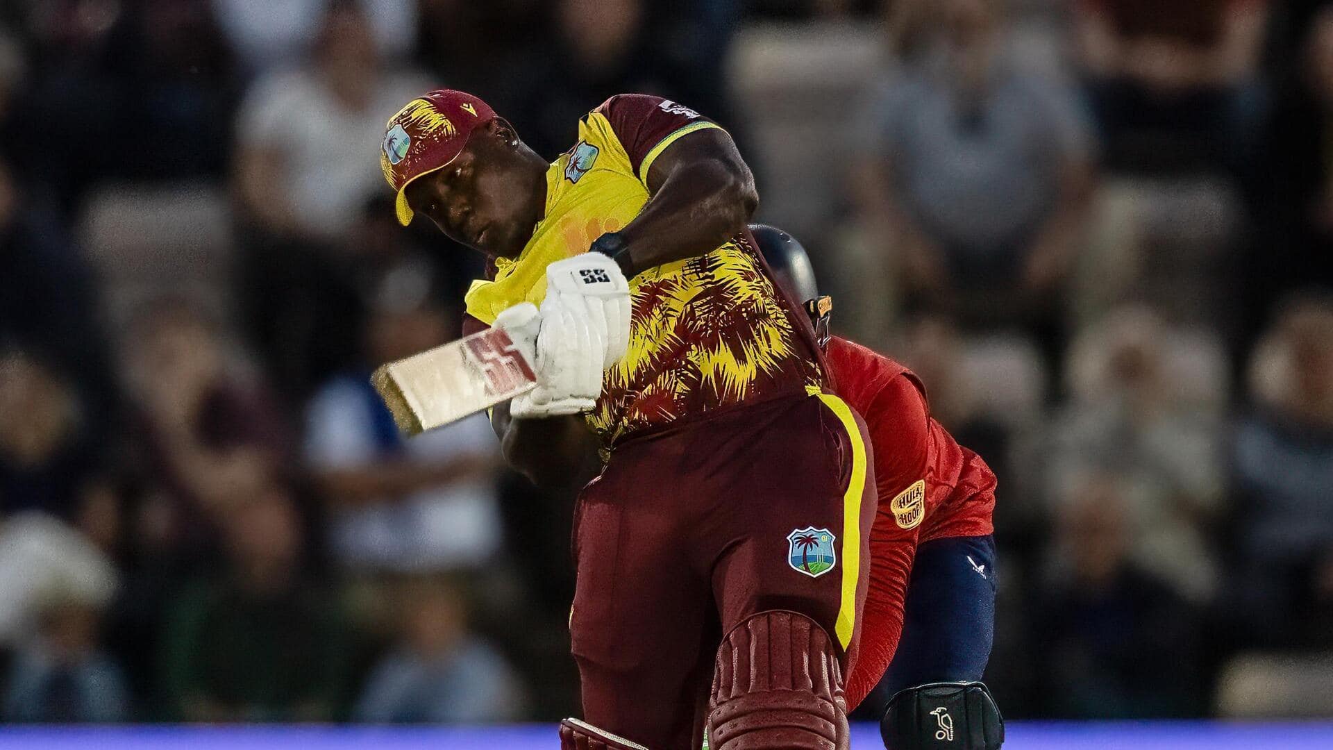 Rovman Powell hits his 9th fifty in T20Is: Key stats Rovman Powell hits his 9th fifty in T20Is: Key stats