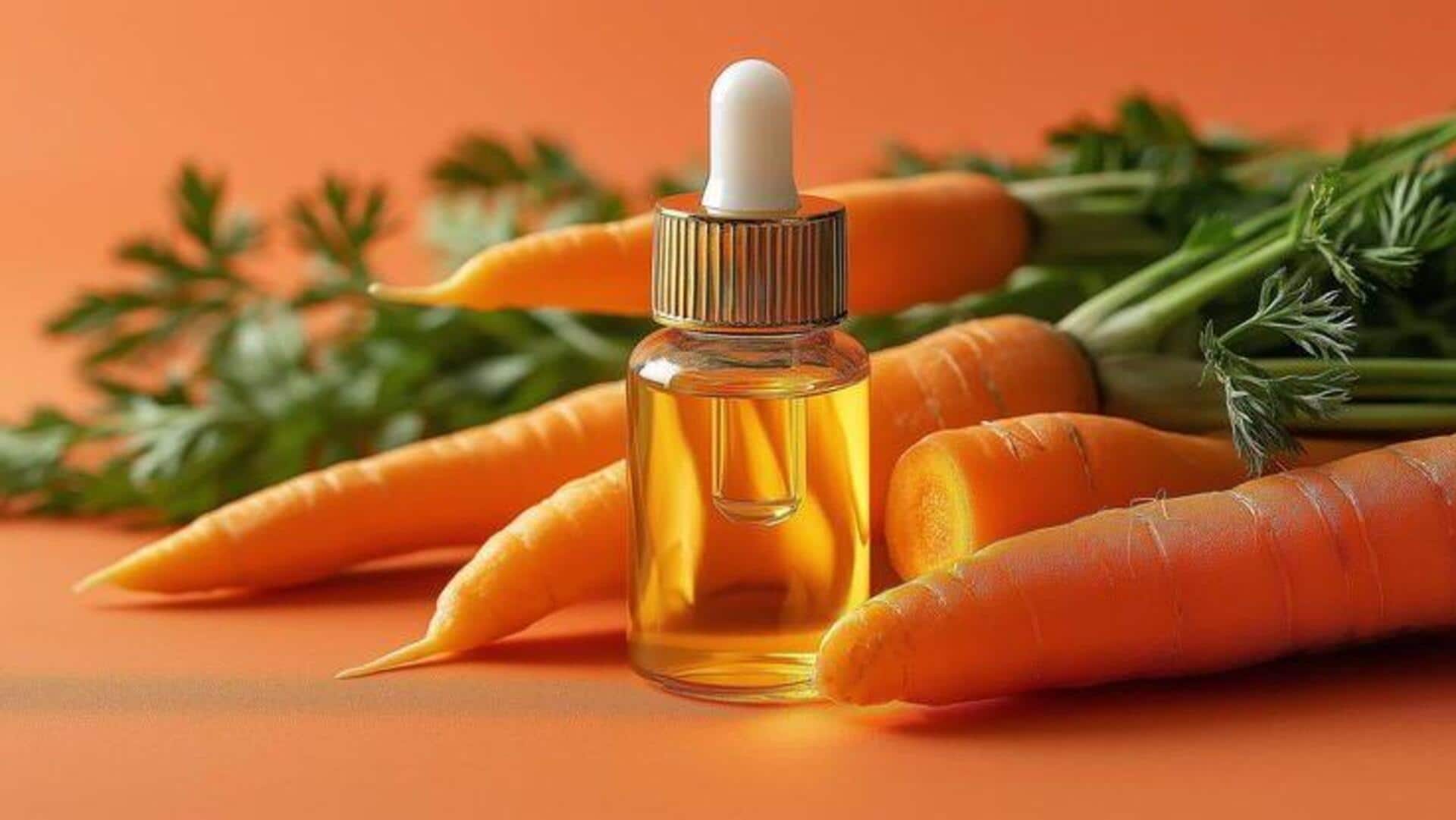Start using carrot oil, your skin will thank you! 
