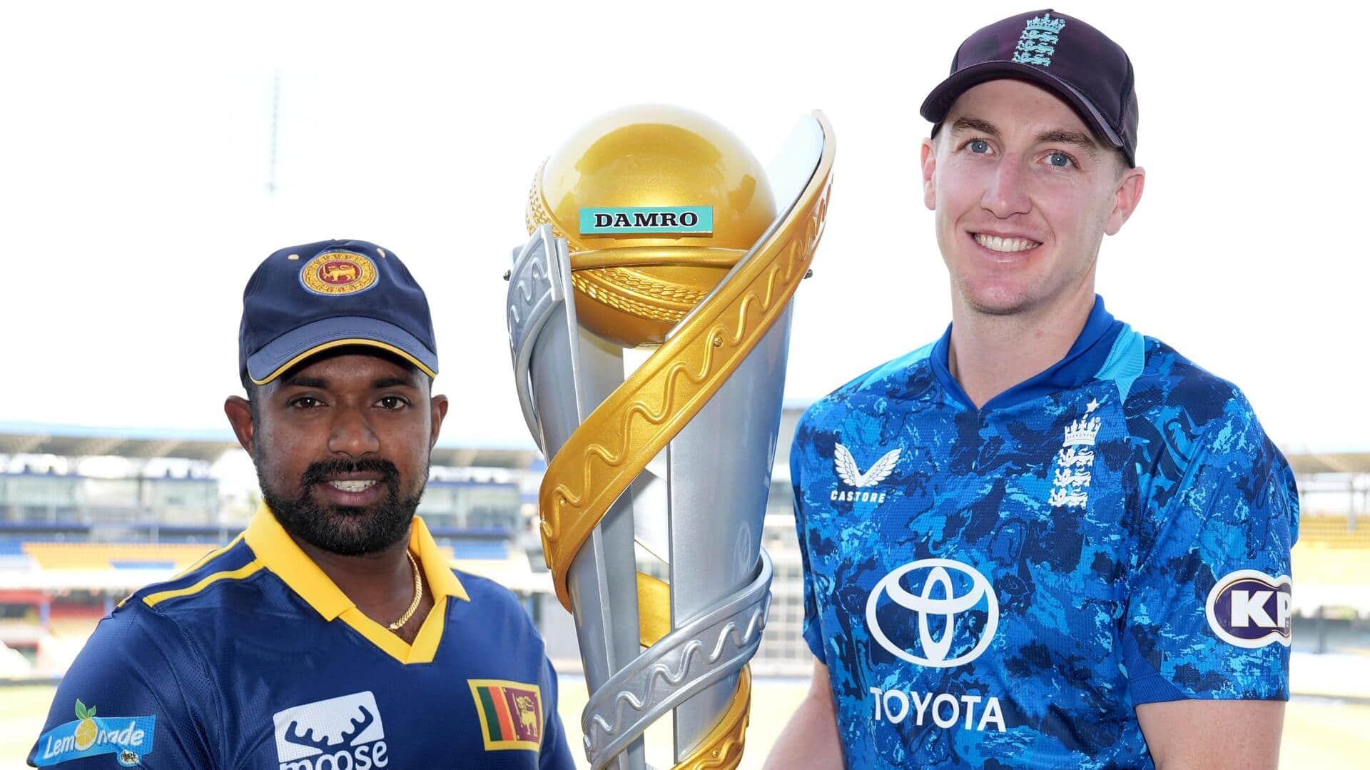 England announce squads for white-ball series against Sri Lanka