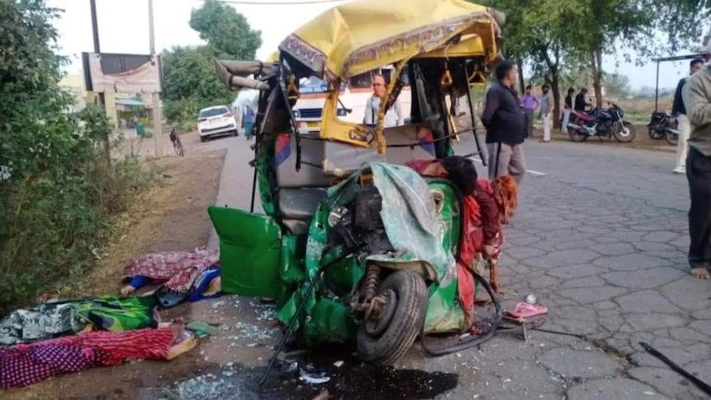 Madhya Pradesh: 13 killed in auto rickshaw-bus collision