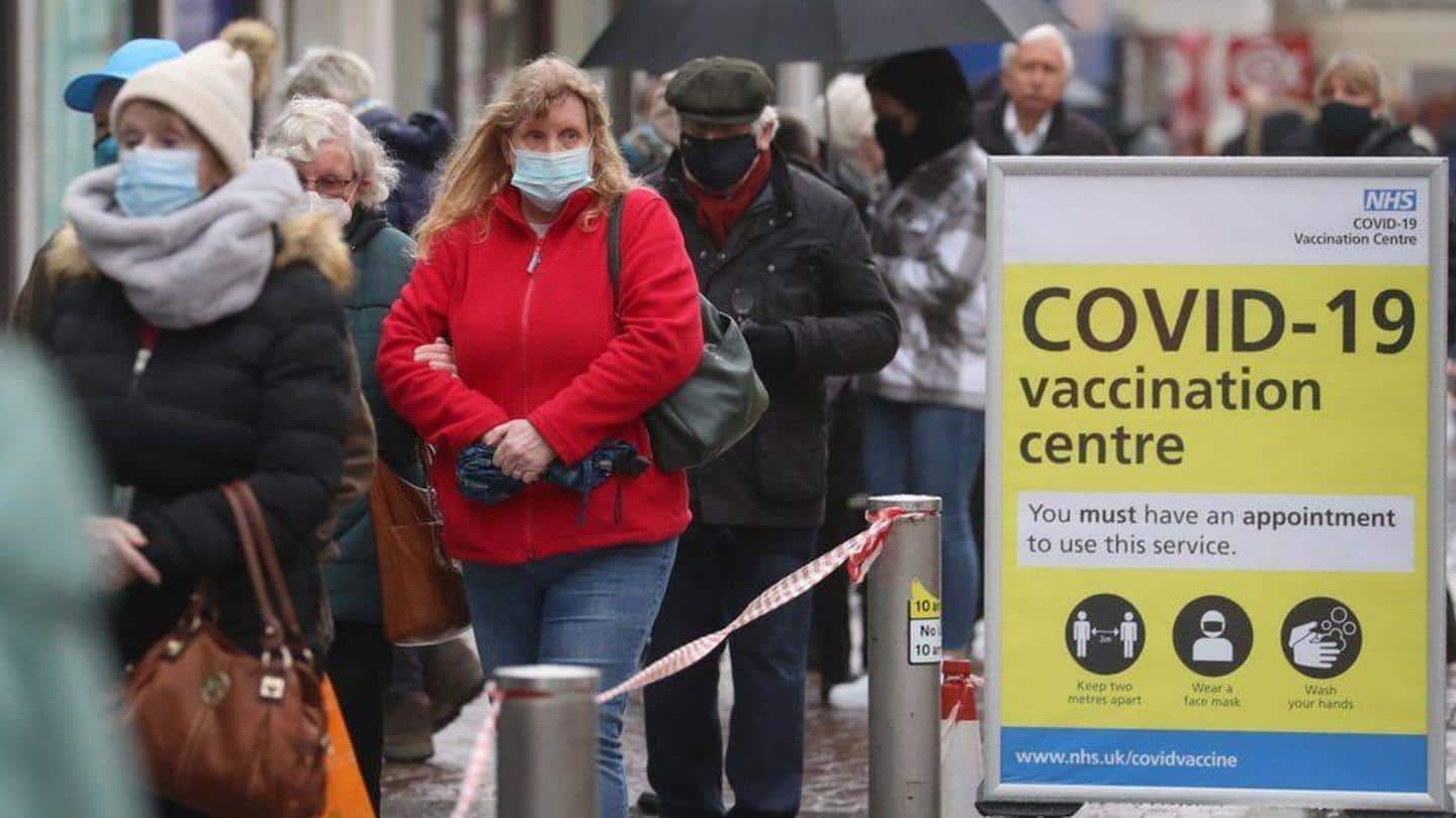UK's vaccine program expanded to cover everyone over age 30