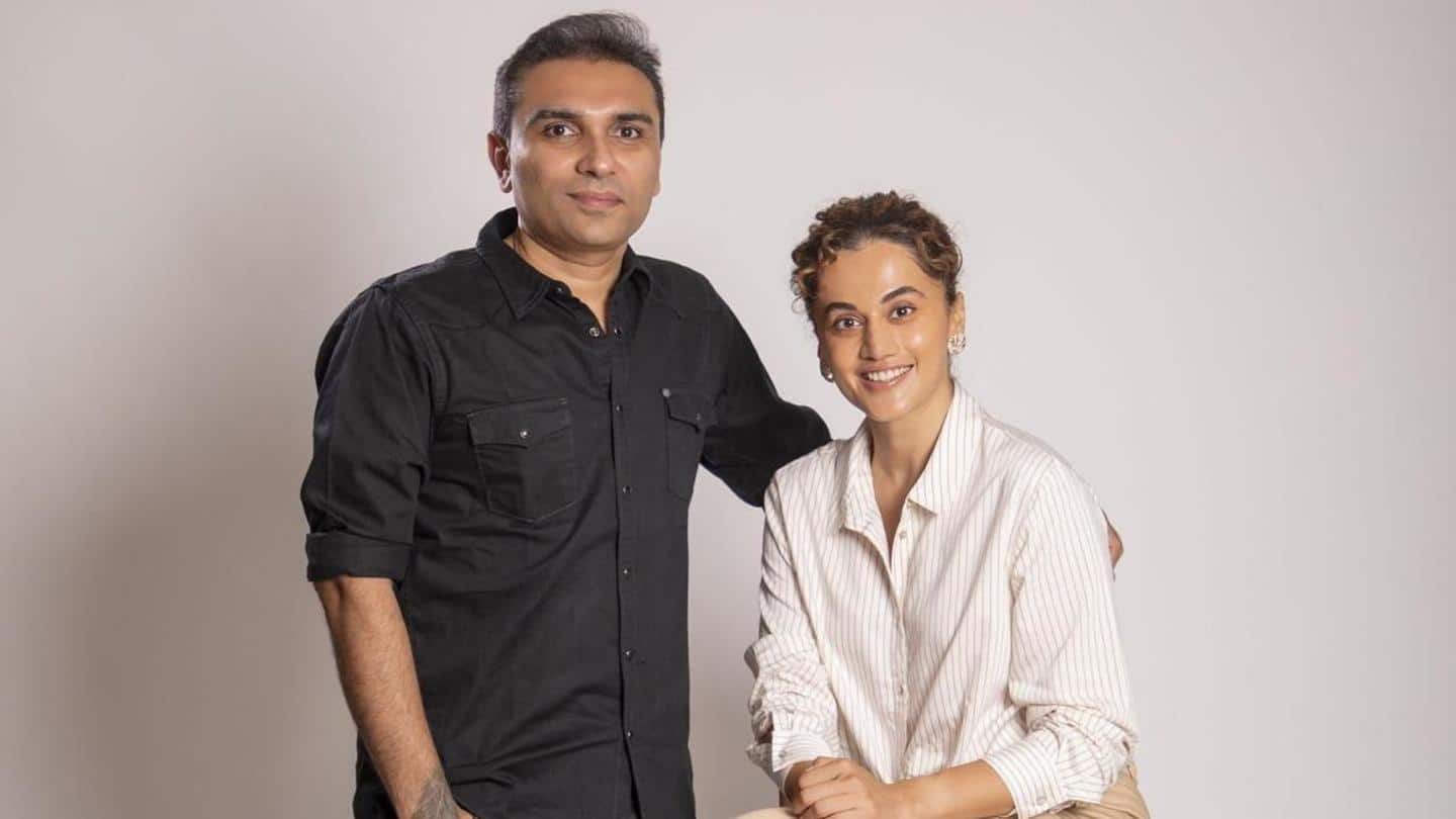 Taapsee launches production house, announces thriller 'Blurr' as first venture