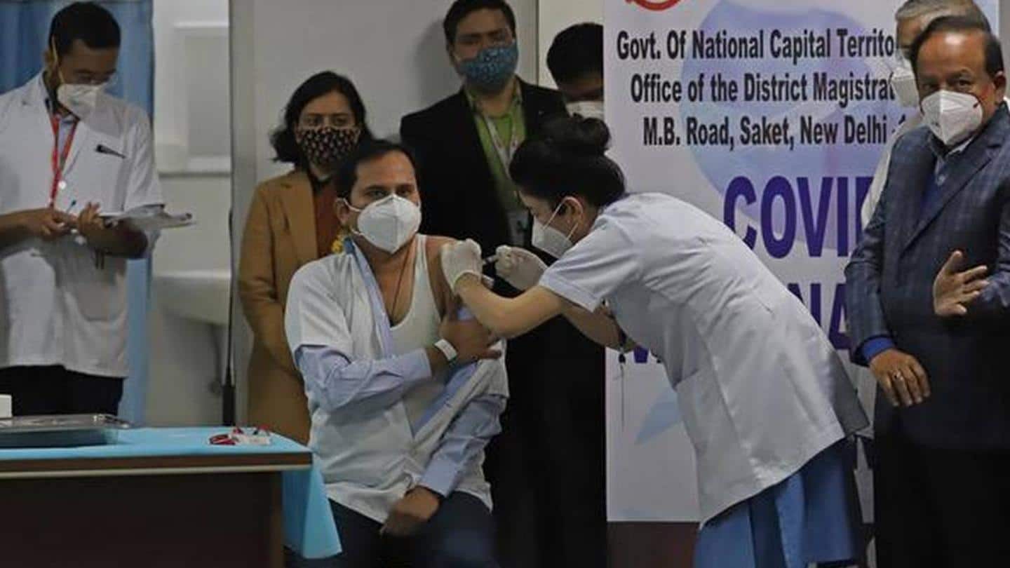 Kejriwal claims Delhi is not receiving adequate vaccines