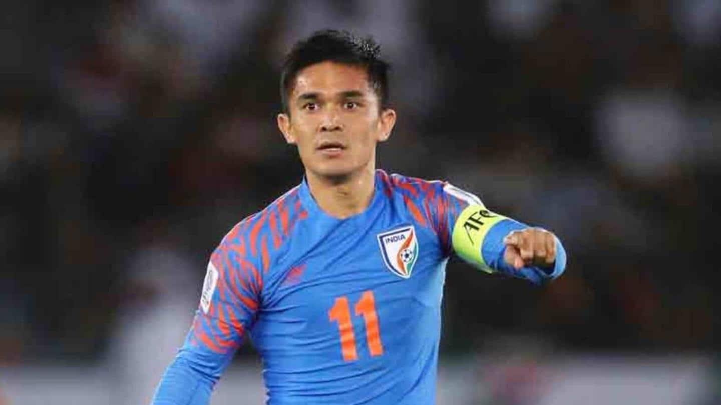 Chhetri a goal away from entering all-time top-10 scorers' list