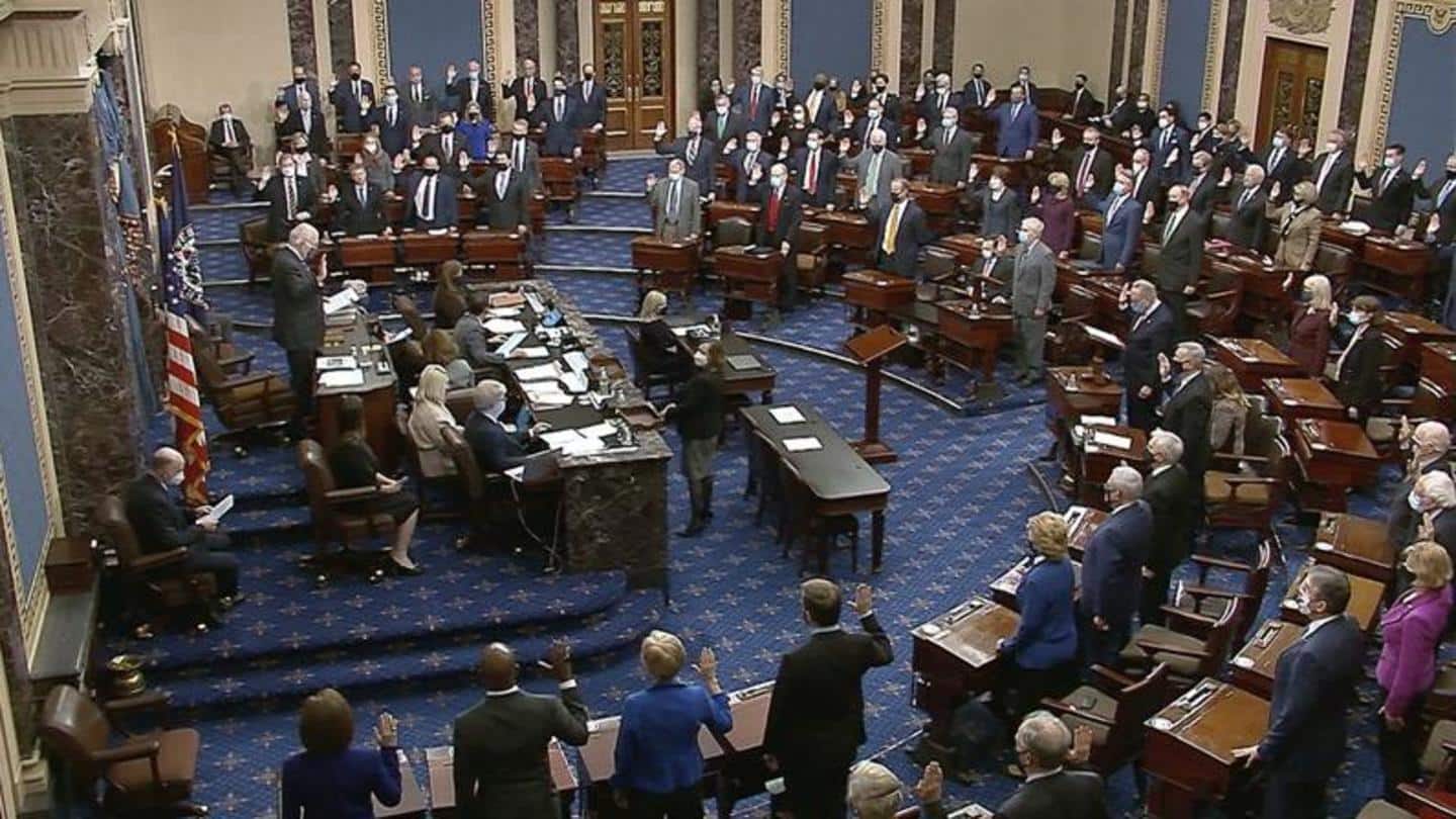 US Senate begins Trump's impeachment trial
