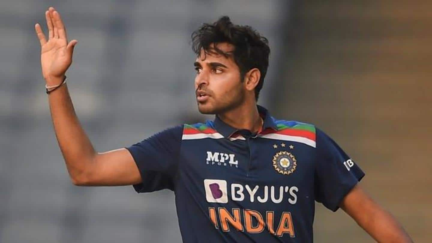 As vice-captain, will help others improve mental health: Bhuvneshwar Kumar