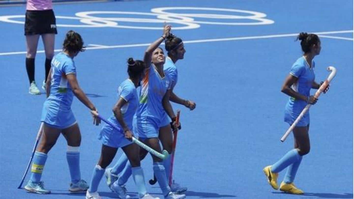 Katariya's hat-trick keeps India's hopes alive in Olympic women's hockey