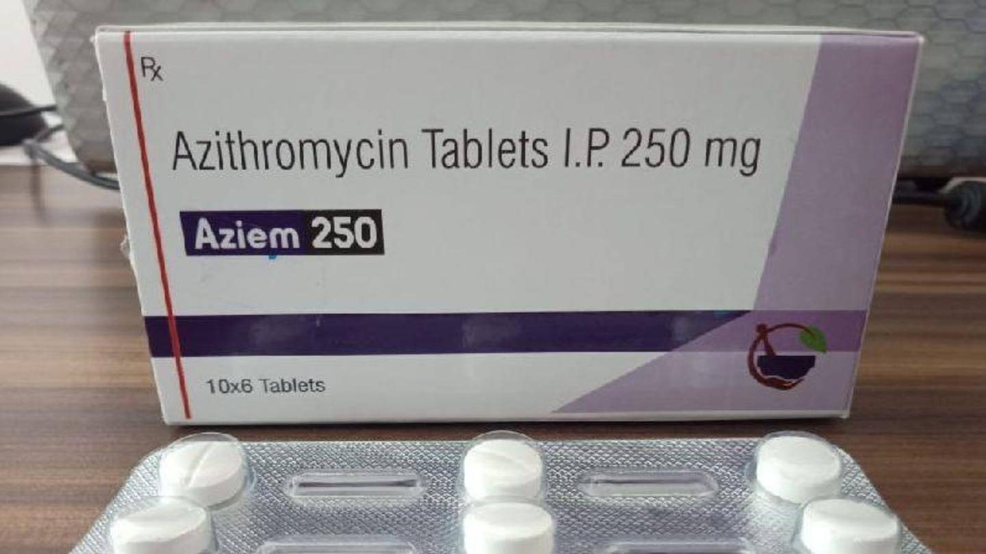 Azithromycin no more effective against COVID-19 than placebo: Study