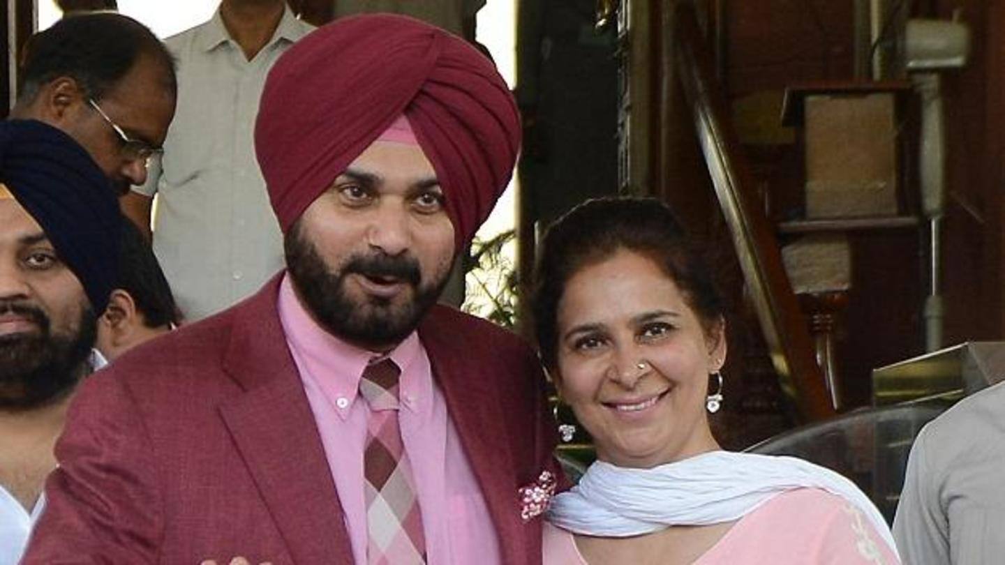 Sidhu not in politics for any post, says his wife