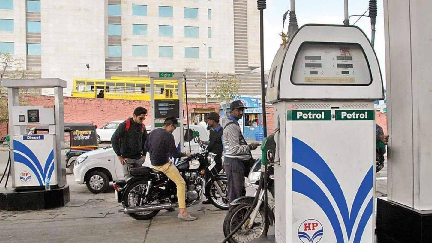 Petrol crosses Rs. 100 a liter in Tamil Nadu