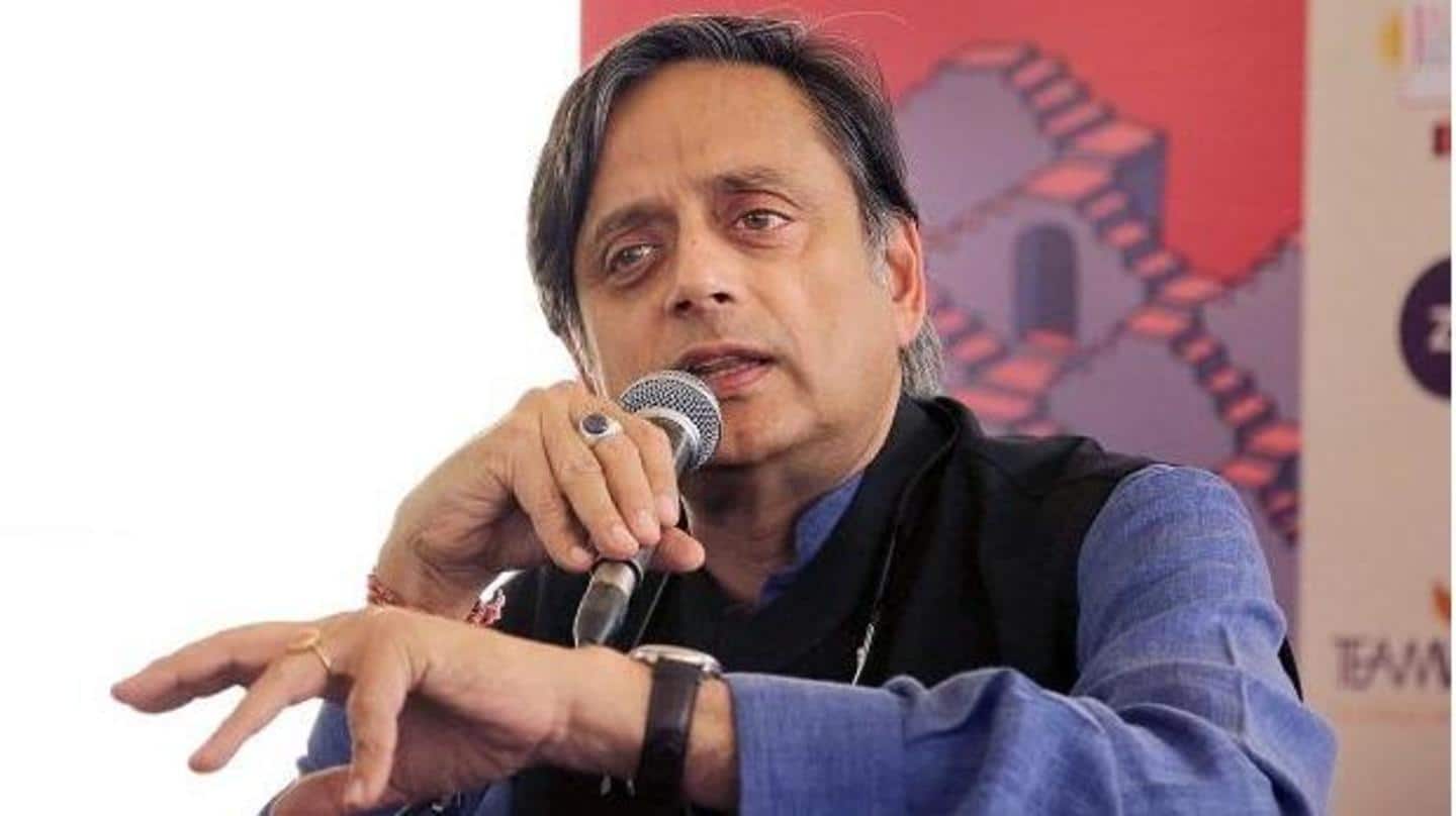 Shashi Tharoor, six journalists booked for sedition in Uttar Pradesh