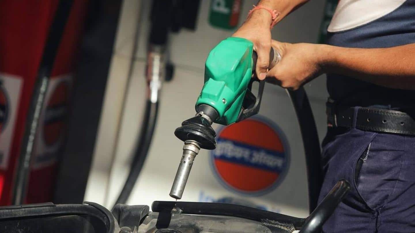 Centre cut fuel prices because of state polls, alleges Sena
