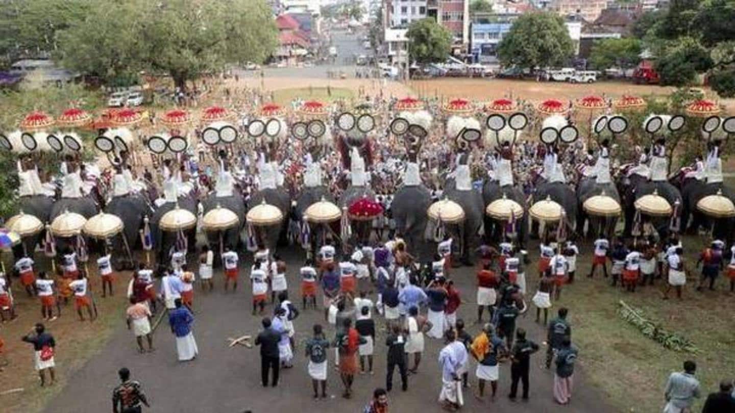 Two killed, fifteen injured during Thrissur Pooram festival procession