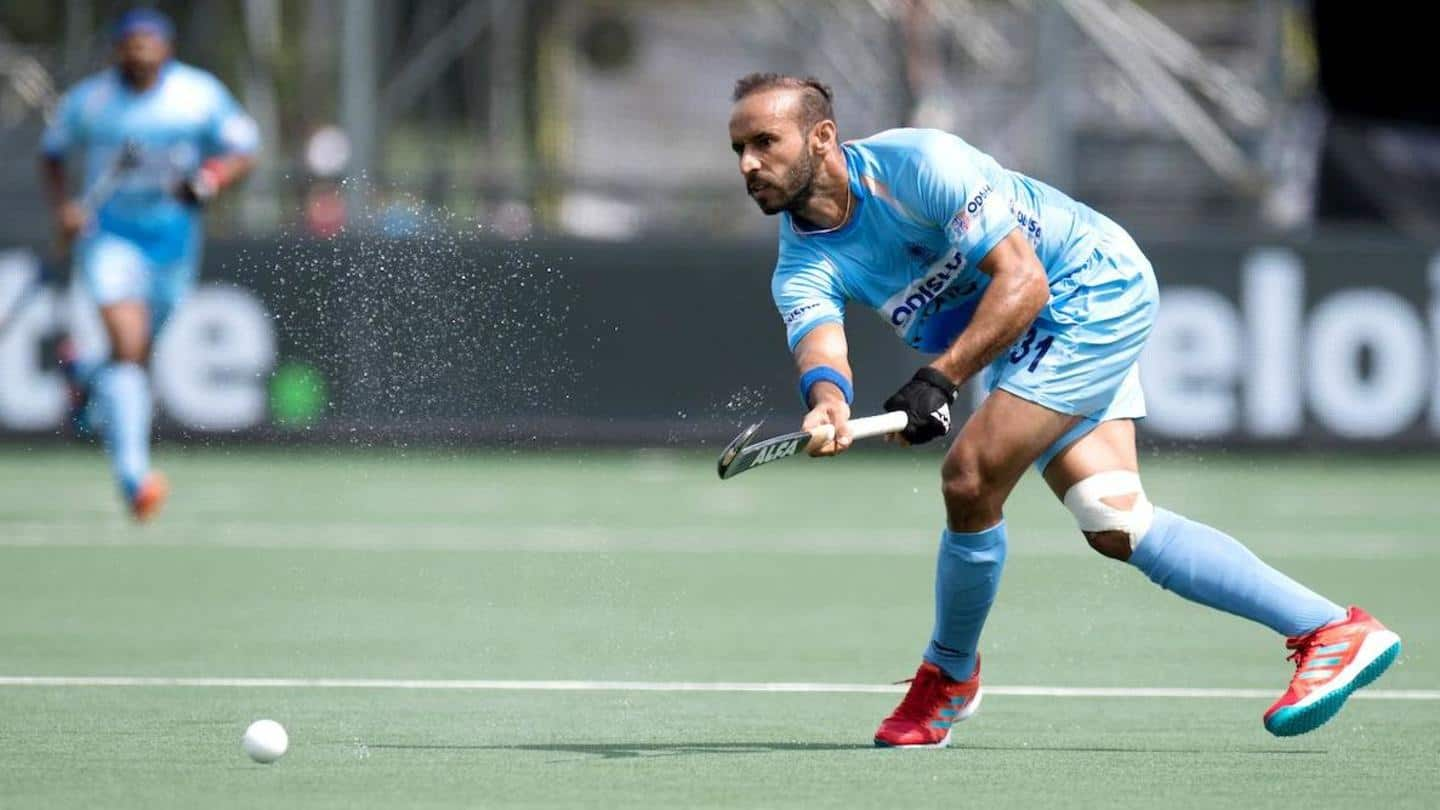 Indian hockey team training in an 'Olympic-like' environment