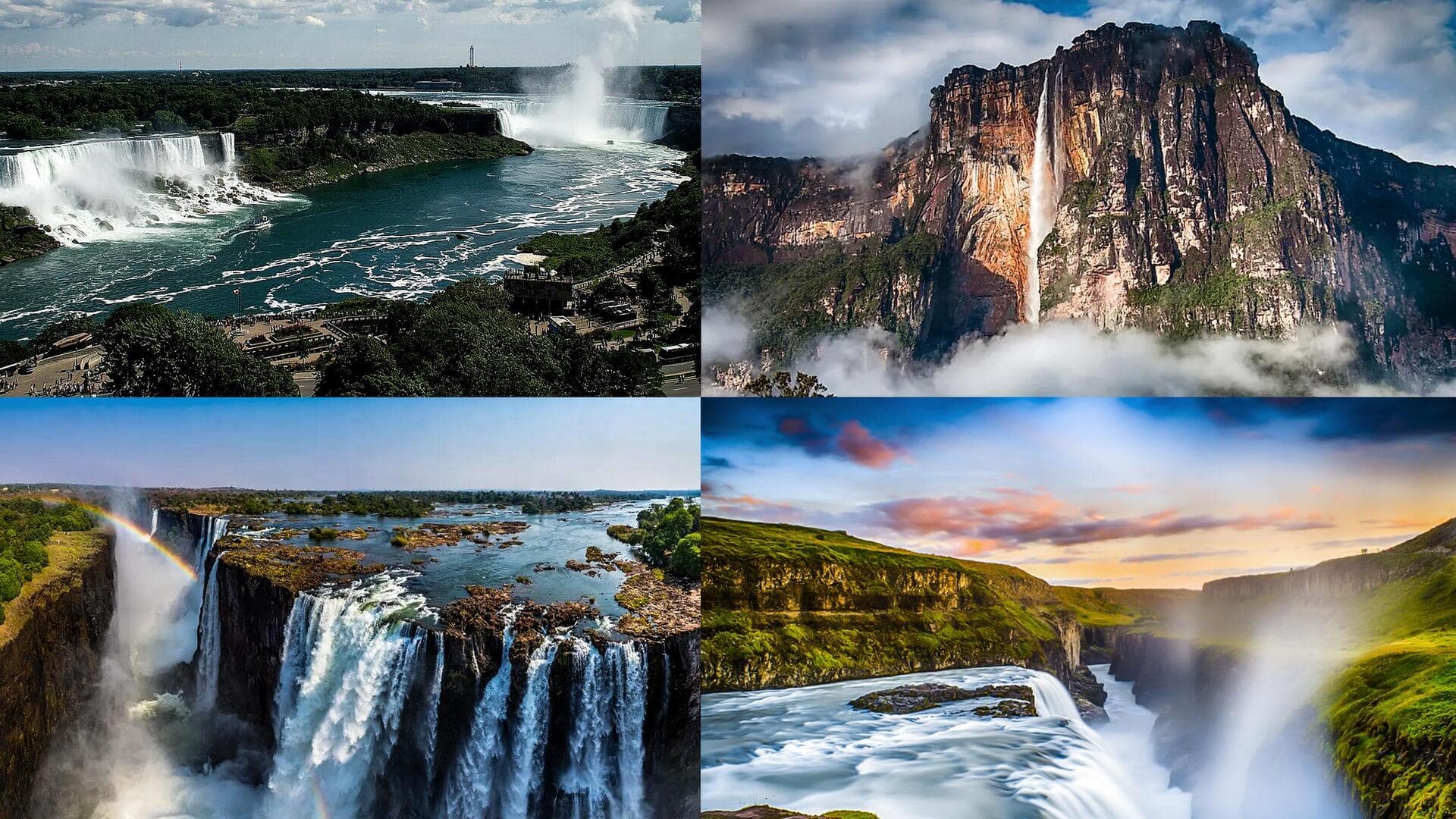 Nature's masterpieces: Exploring the world's most mesmerizing waterfalls
