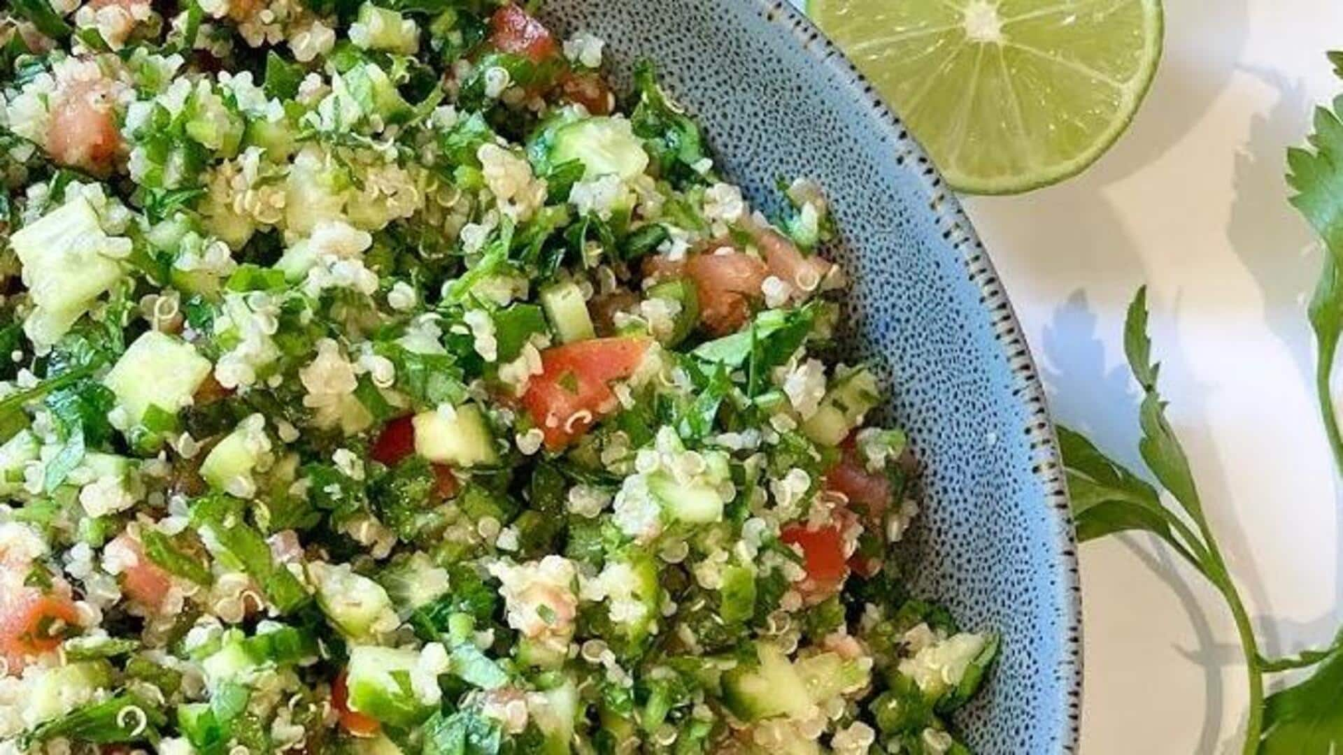 Try this vegan Lebanese tabouleh quinoa guide