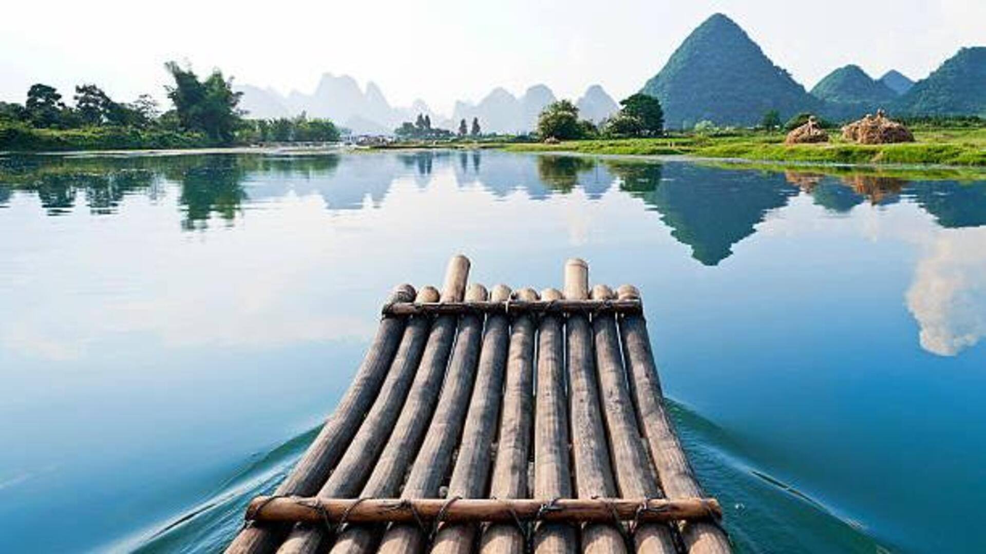Top spots for bamboo rafting in India Top spots for bamboo rafting in India