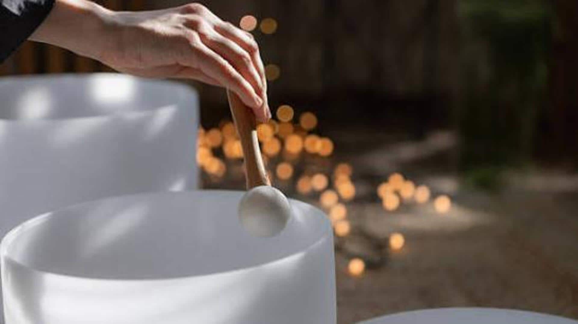What are sound baths?