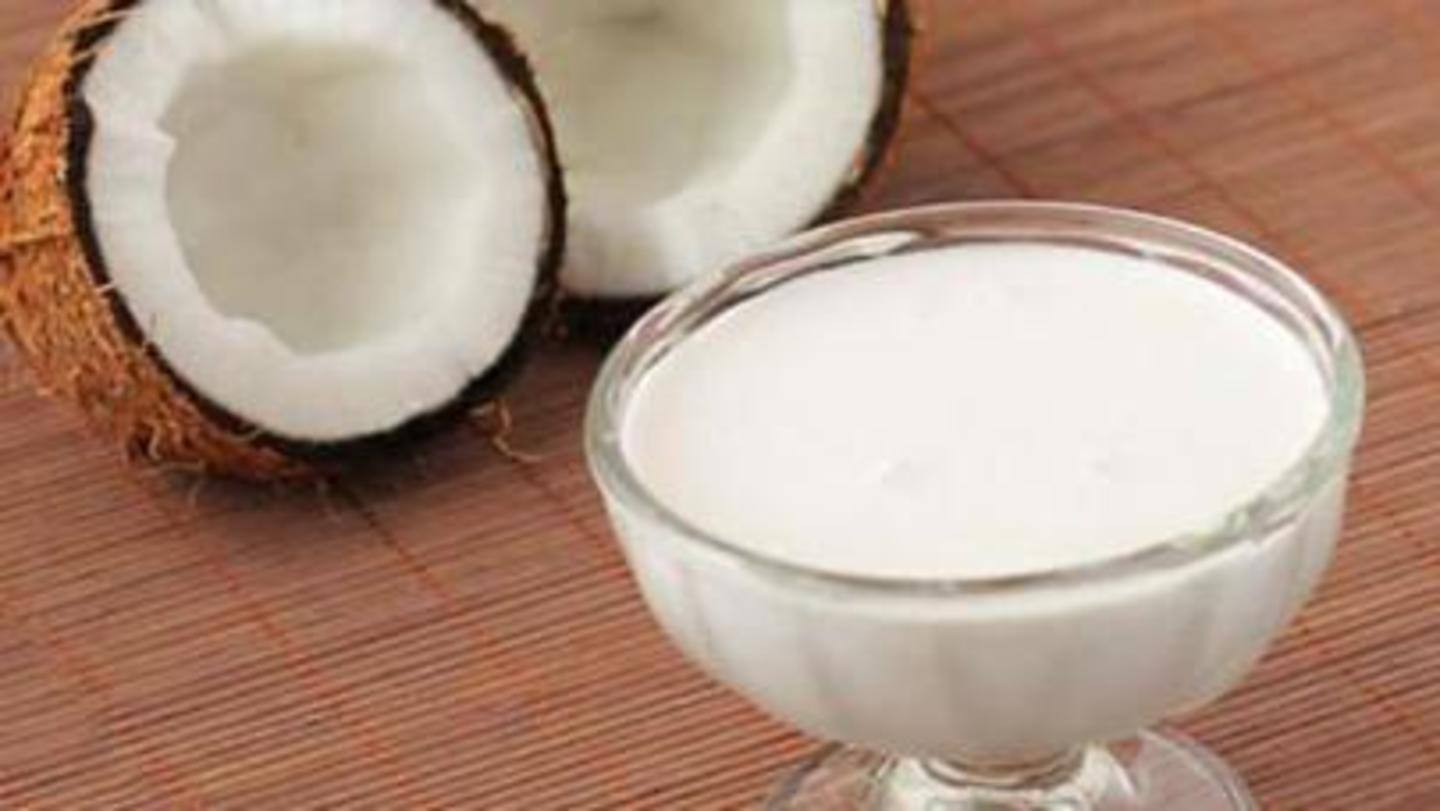 Coconut milk has antibacterial properties, prevents scalp infections Coconut milk has antibacterial properties, prevents scalp infections