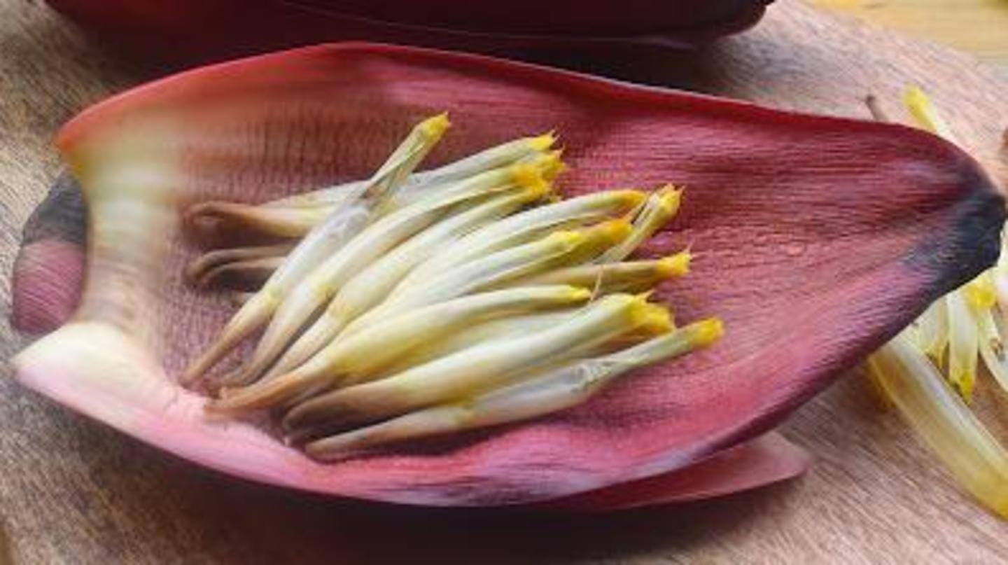 Indulge in healthy servings of cooked banana blossoms Indulge in healthy servings of cooked banana blossoms