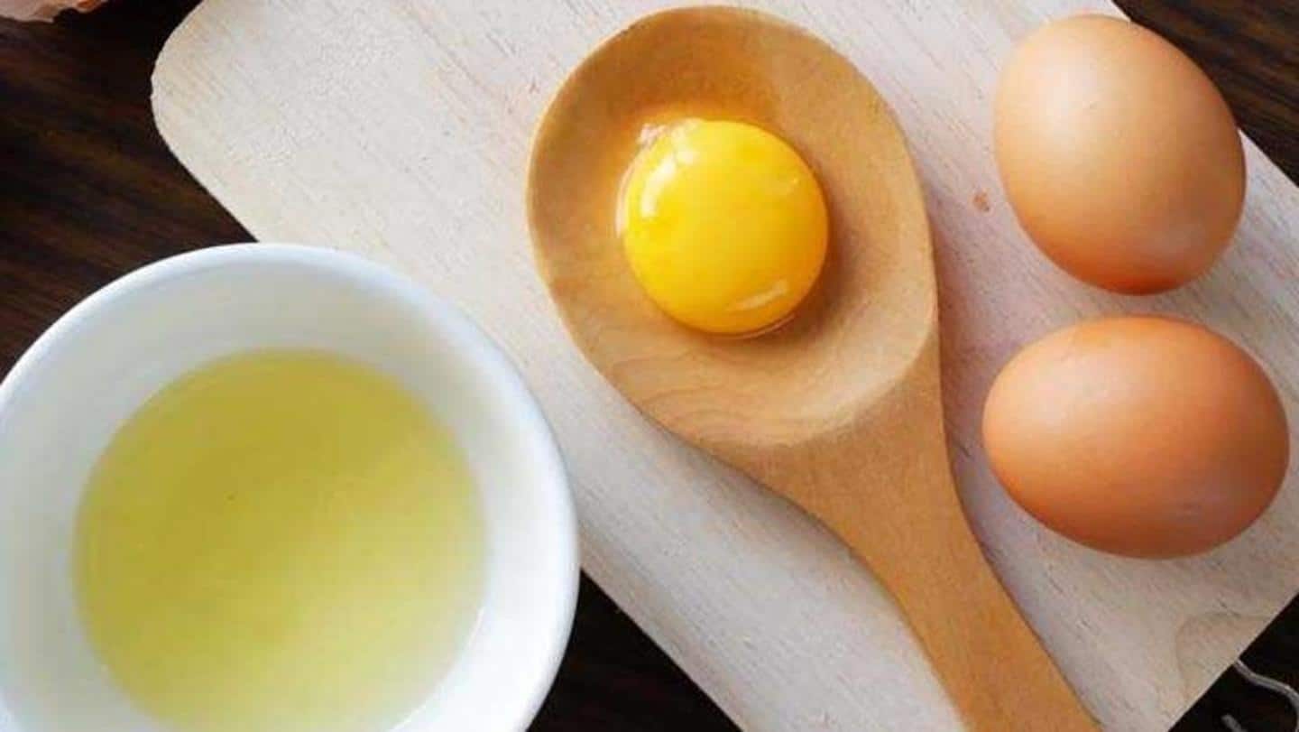 Apply this egg mask twice every week Apply this egg mask twice every week