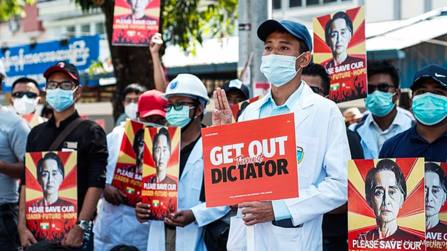 Protests against military continue in Myanmar Protests against military continue in Myanmar