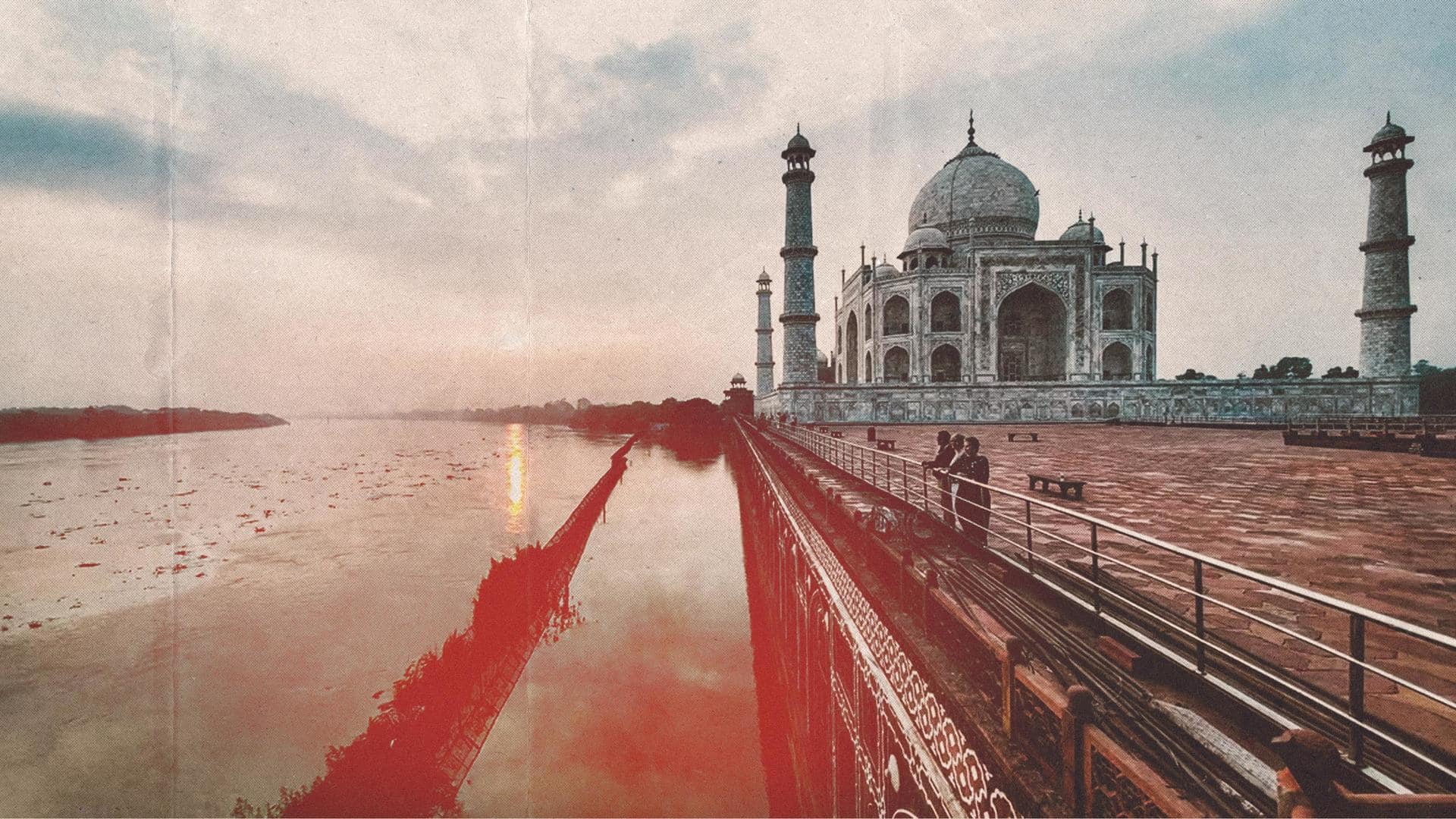First time in 45 years: Floodwater submerges Taj Mahal garden
