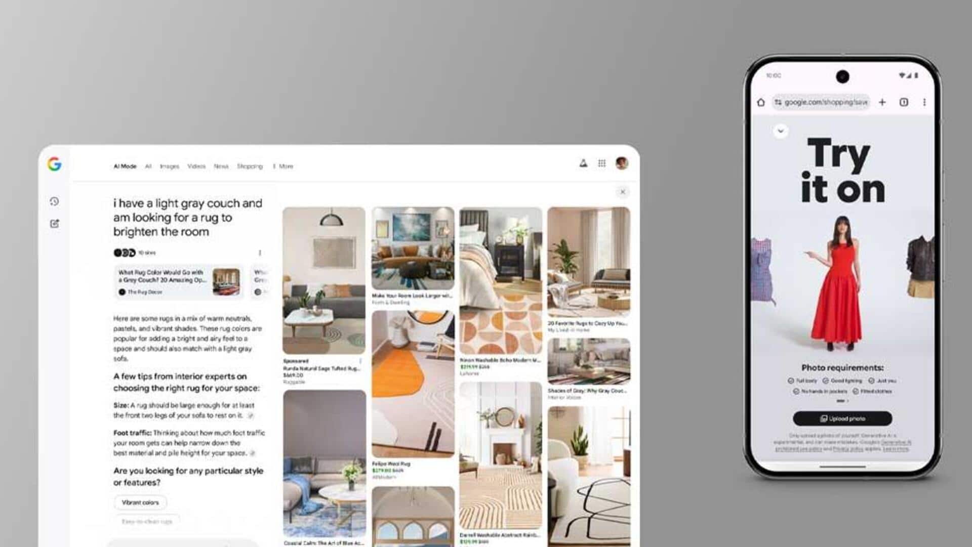 Now, you can try on clothes with just a selfie