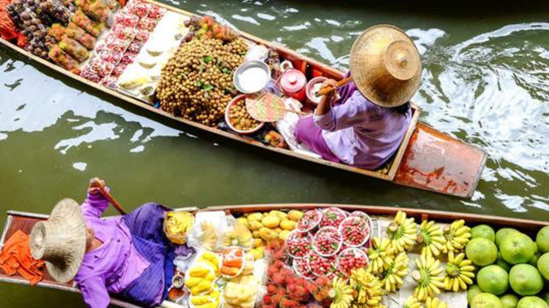 Thailand's floating markets: A shopper's paradise