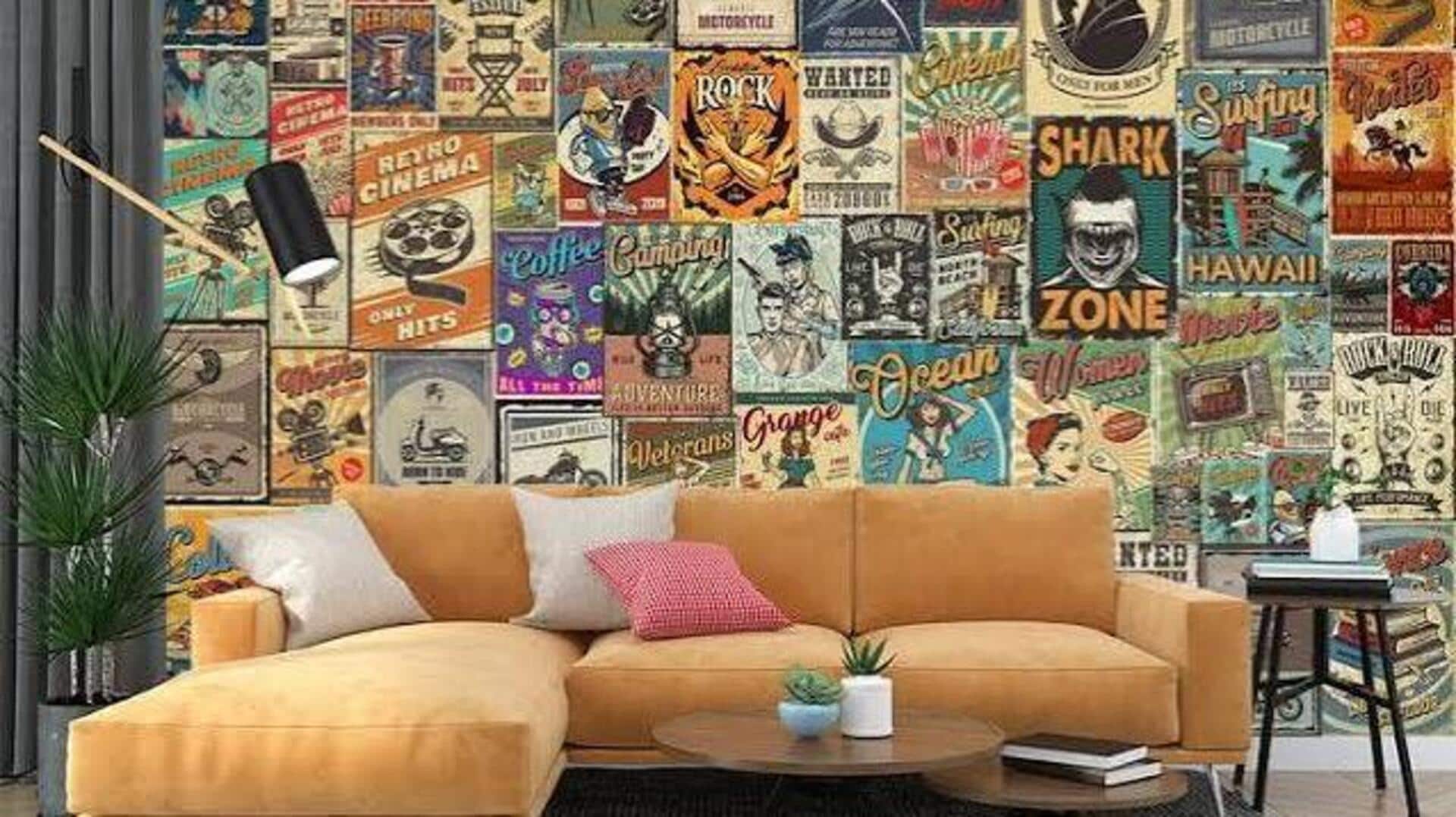 How to style your space with retro prints