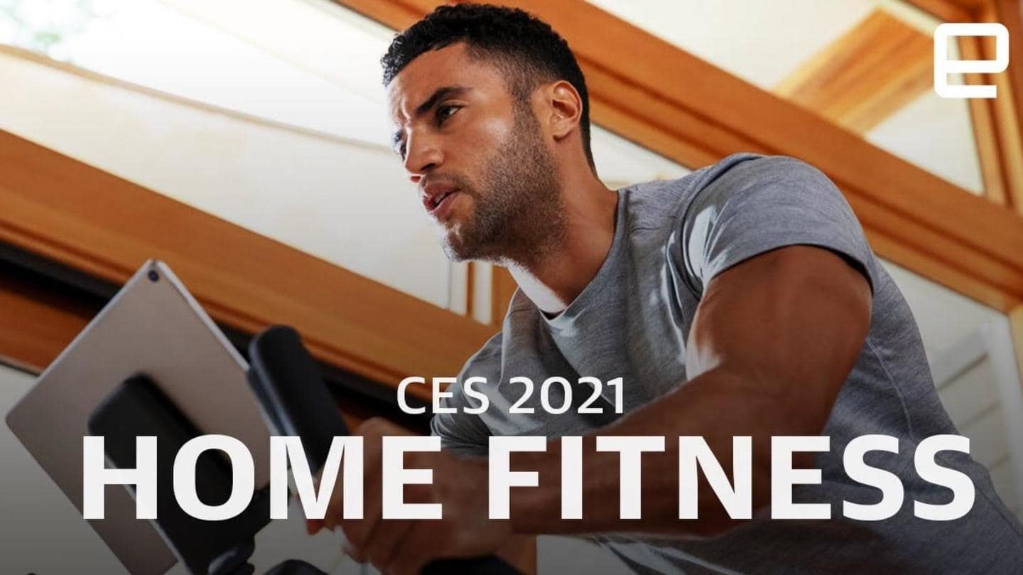 #CES2021 fitness tech round-up: Workout from home