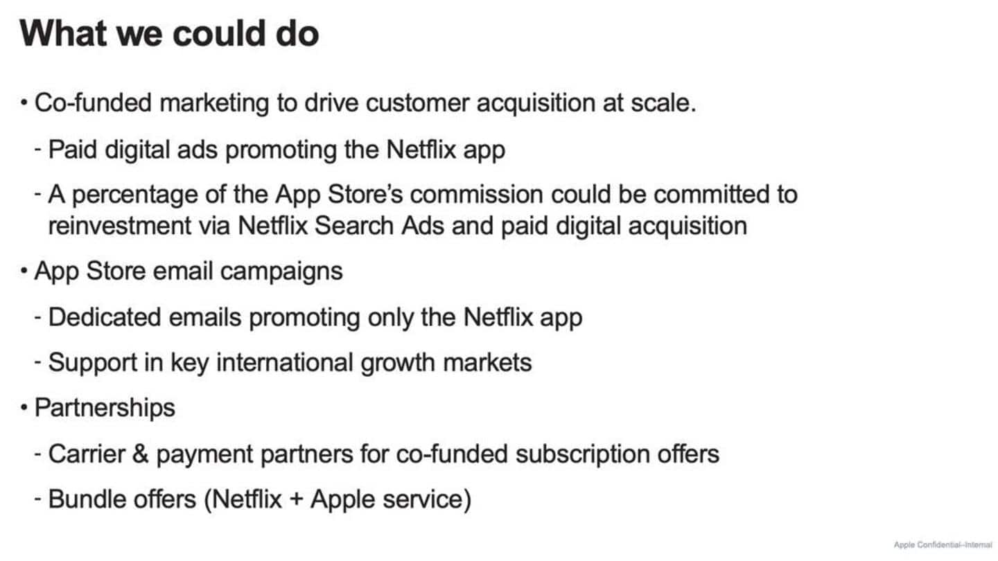 Apple's July presentation attempted to justify its exorbitant IAP fee
