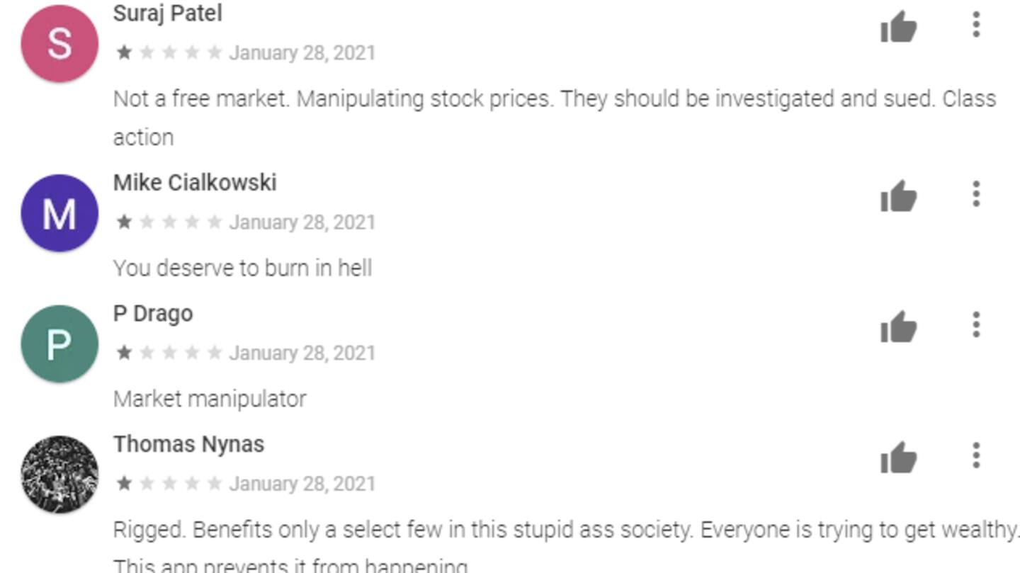 Google deleted thousands of negative Robinhood reviews, restored app's rating Google deleted thousands of negative Robinhood reviews, restored app's rating