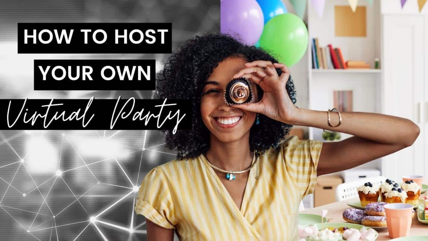 Want to host a virtual party? These tips will help