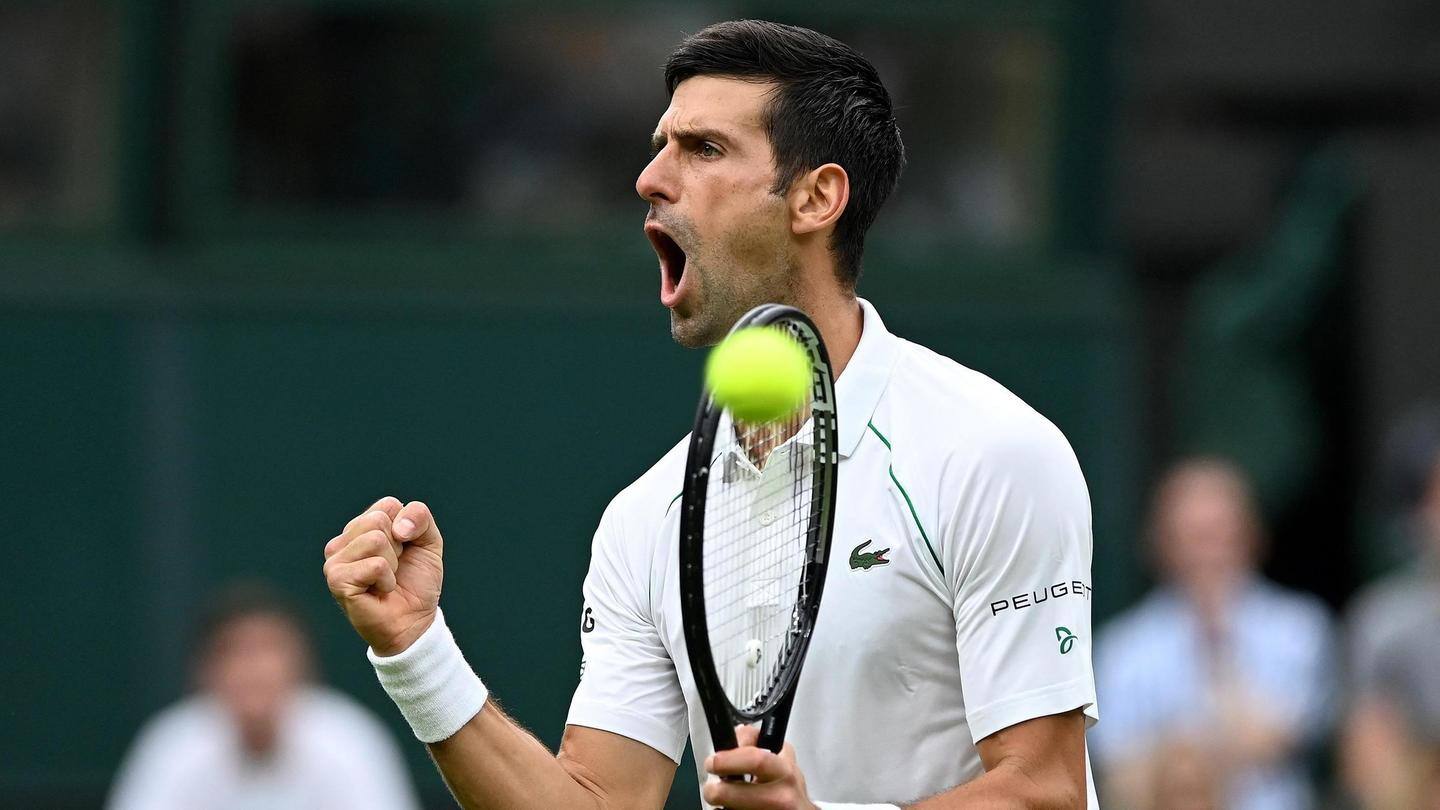 Djokovic has a perfect record at Grand Slams this year