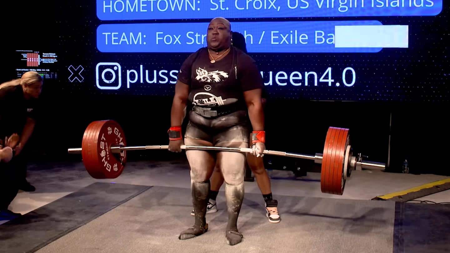 US woman lifts 735 kg; breaks powerlifting Guinness World Record