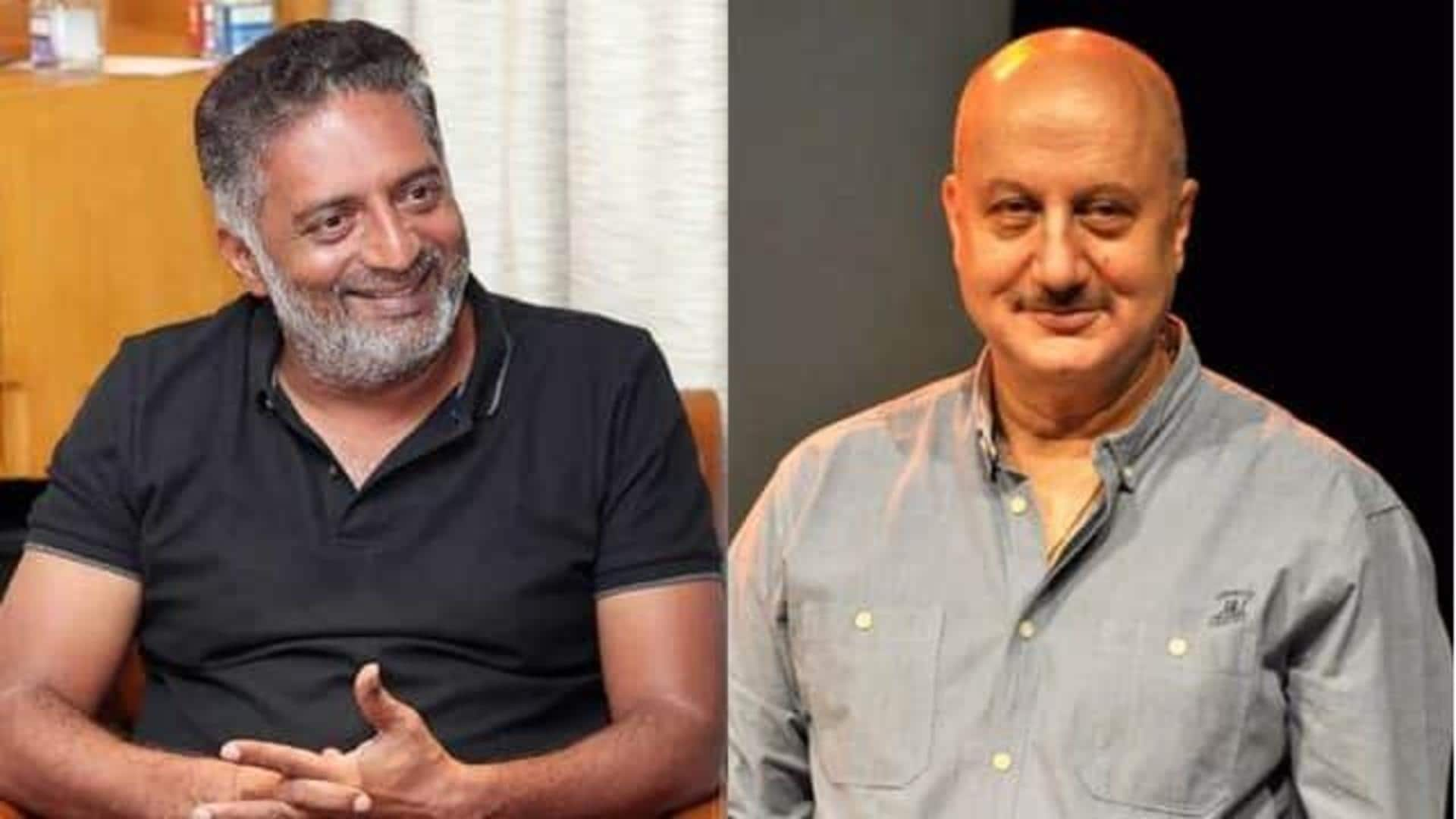 Anupam Kher reacts to Prakash Raj's 'The Kashmir Files' remarks