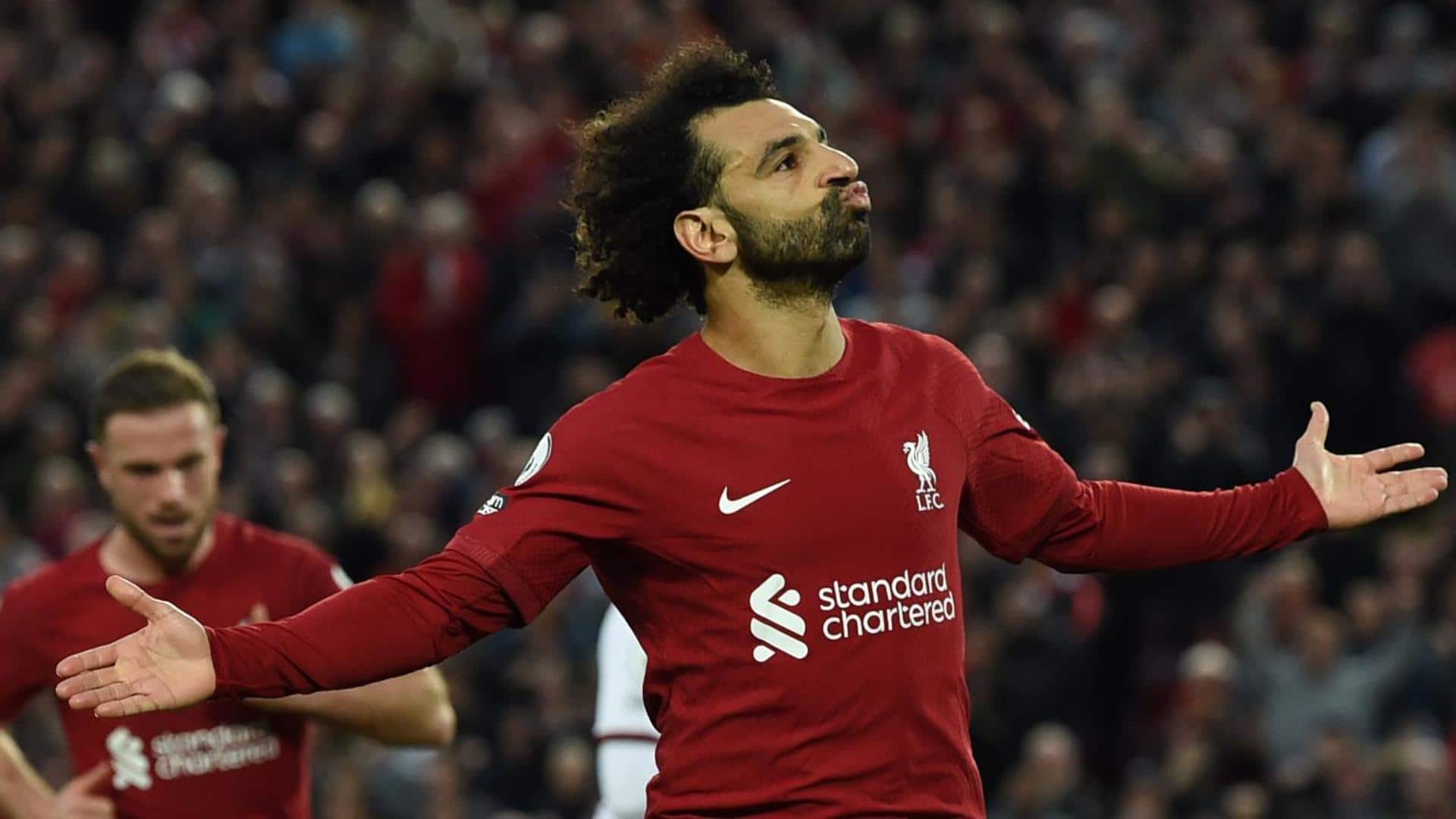 Mohamed Salah equals Luis Suarez's Anfield record for Liverpool: Stats