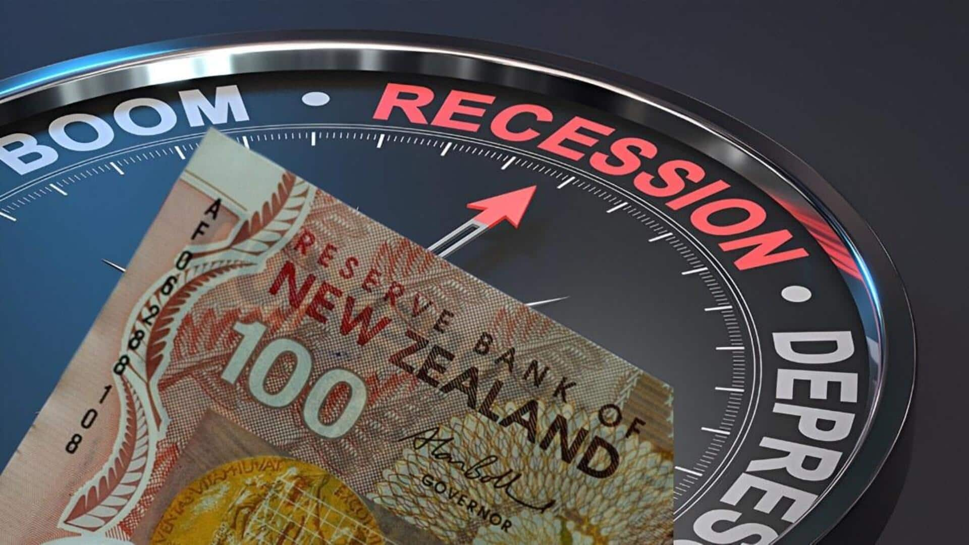 'Worst period since 1991': New Zealand sinks into recession