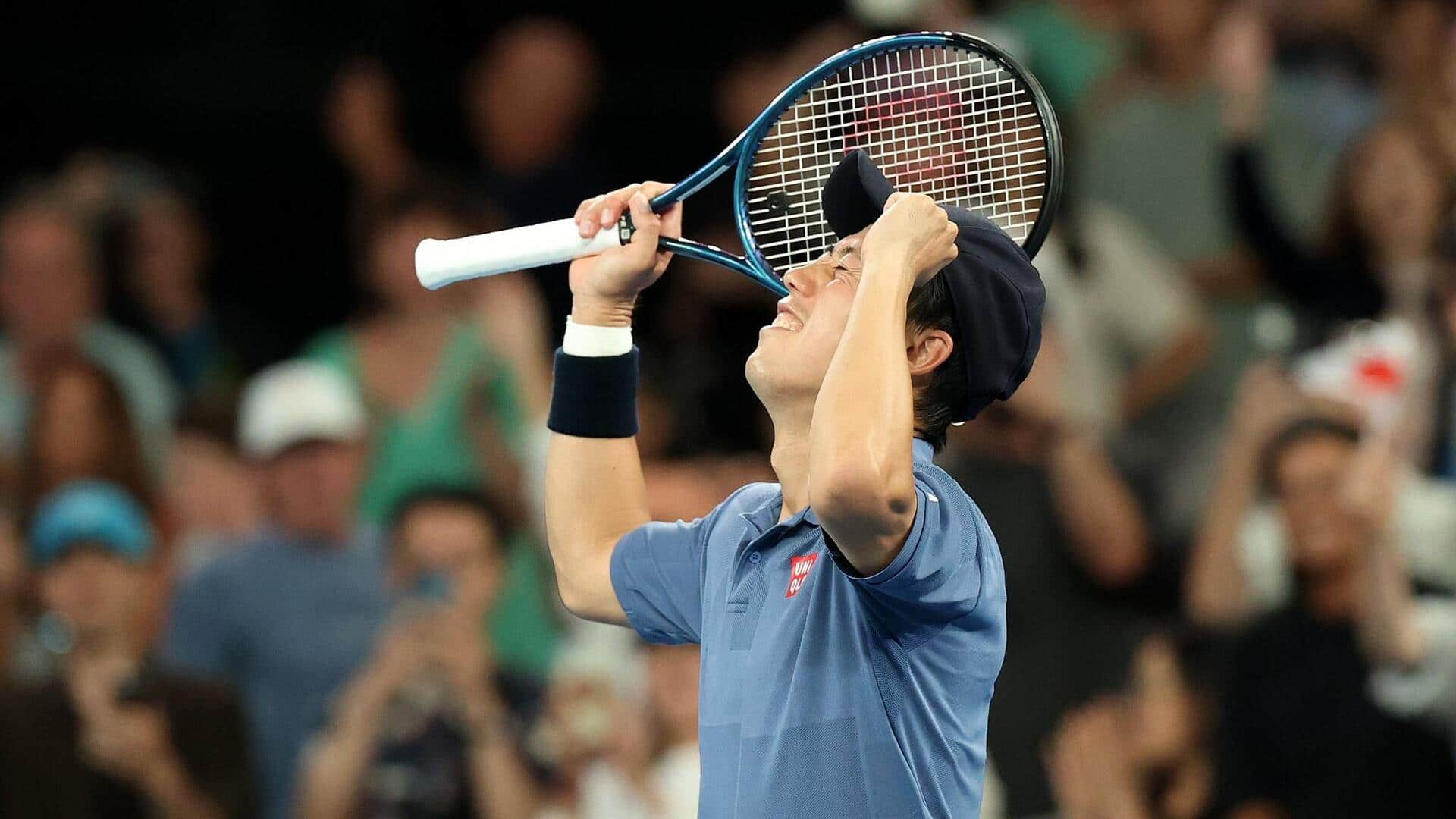 Australian Open: Kei Nishikori attains feats with another five-set win