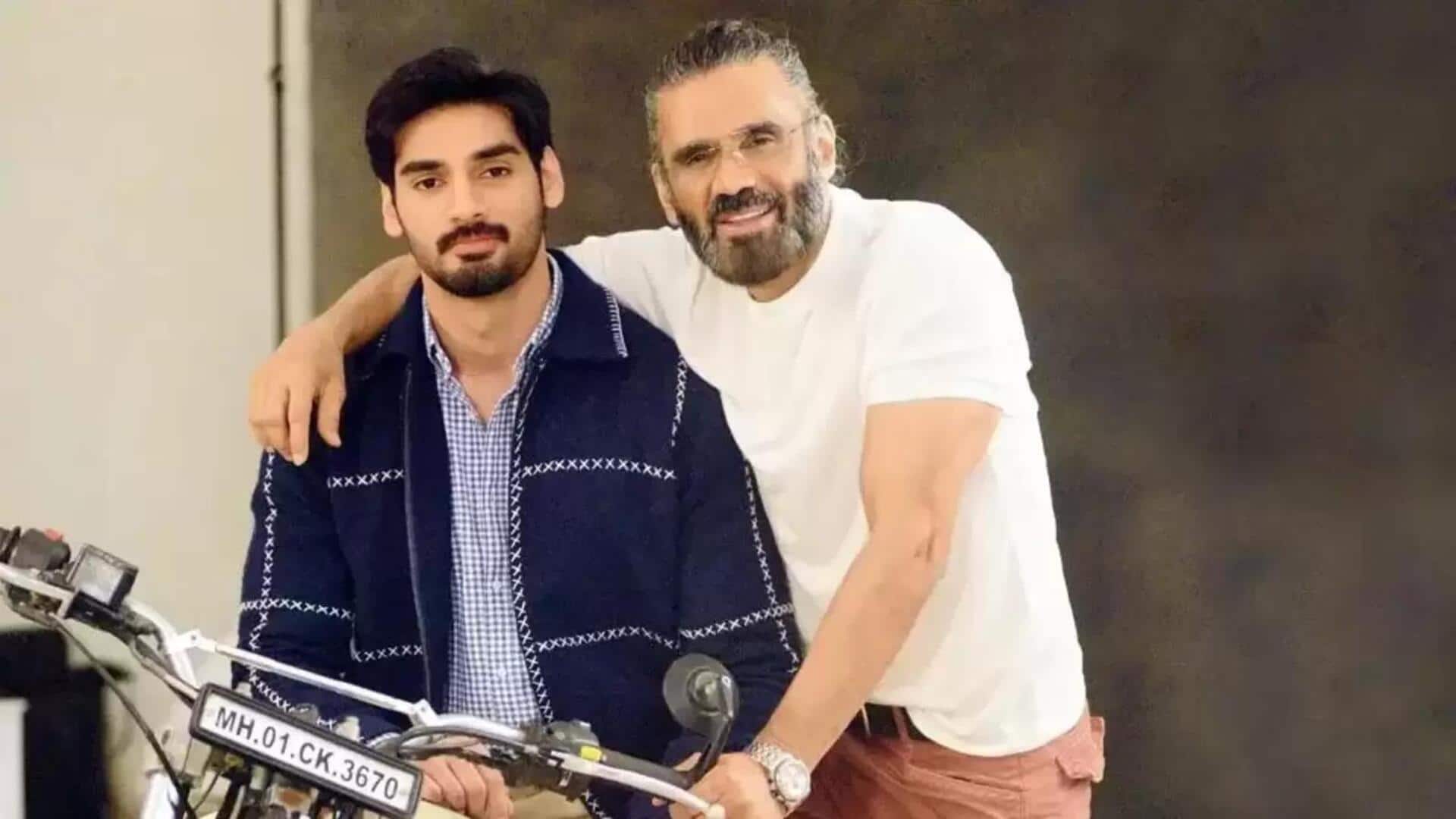 Suniel Shetty's son Ahan gets candid about nepotism Suniel Shetty's son Ahan gets candid about nepotism