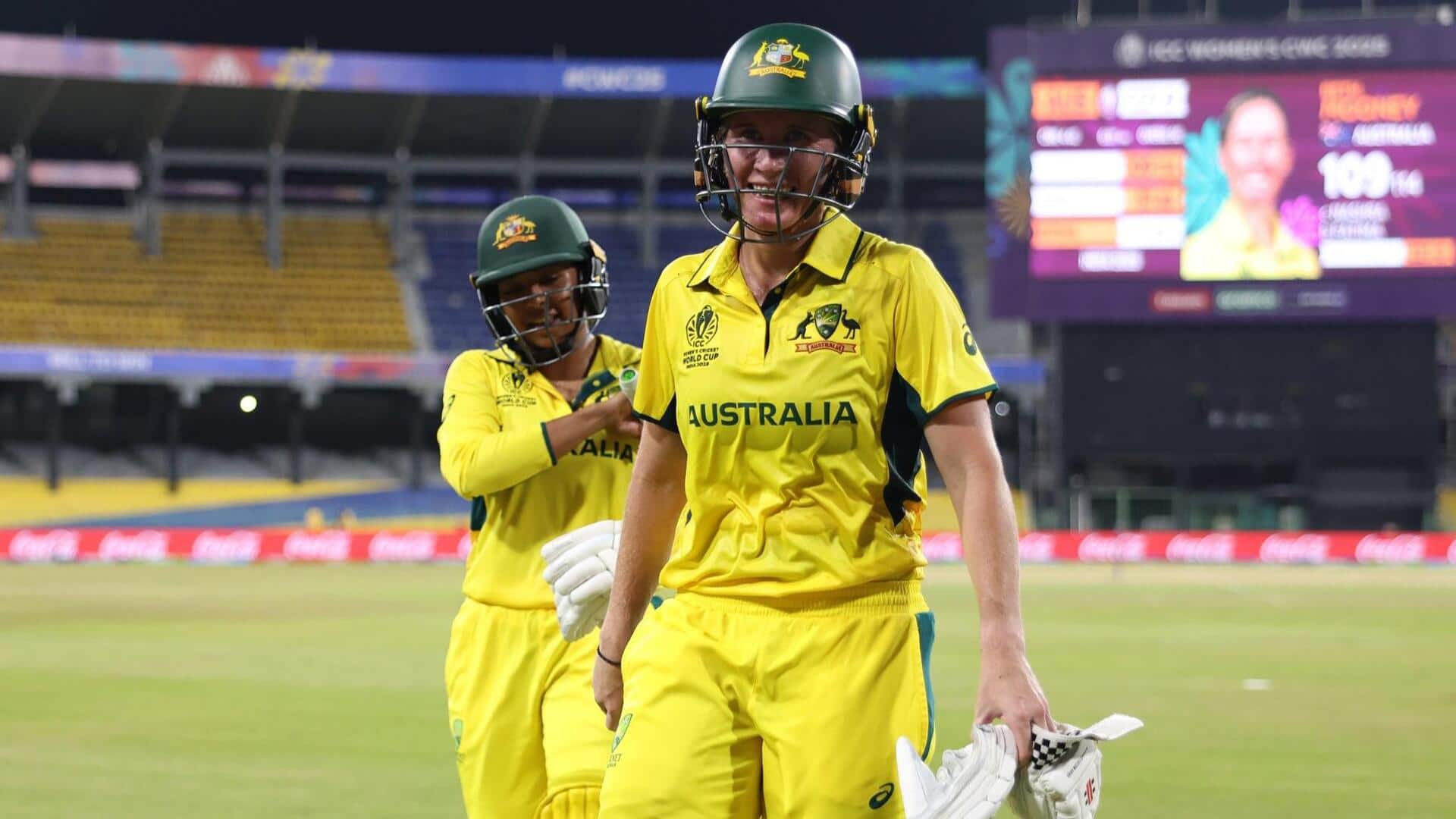 World Cup: Alana King makes records with 51* against PAK-W