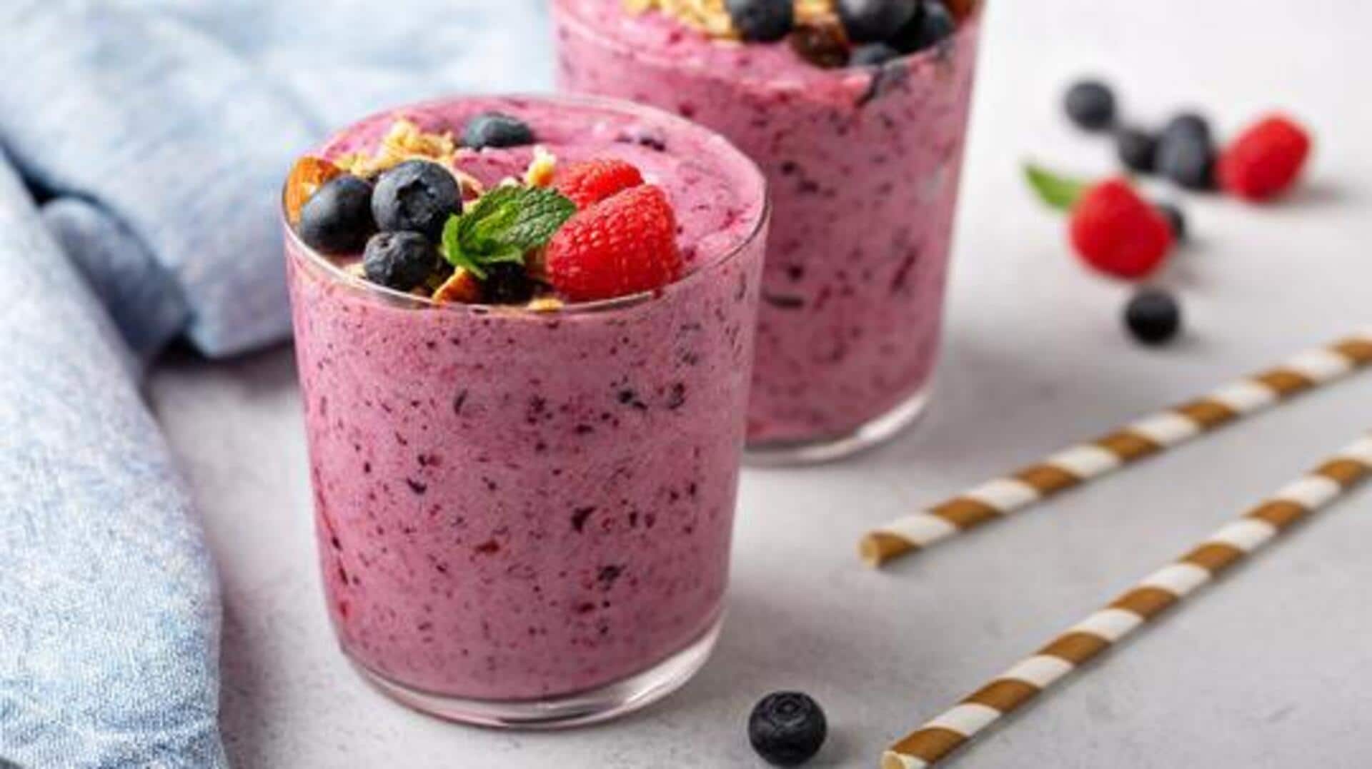 Beat afternoon fatigue with these energy-boosting smoothies