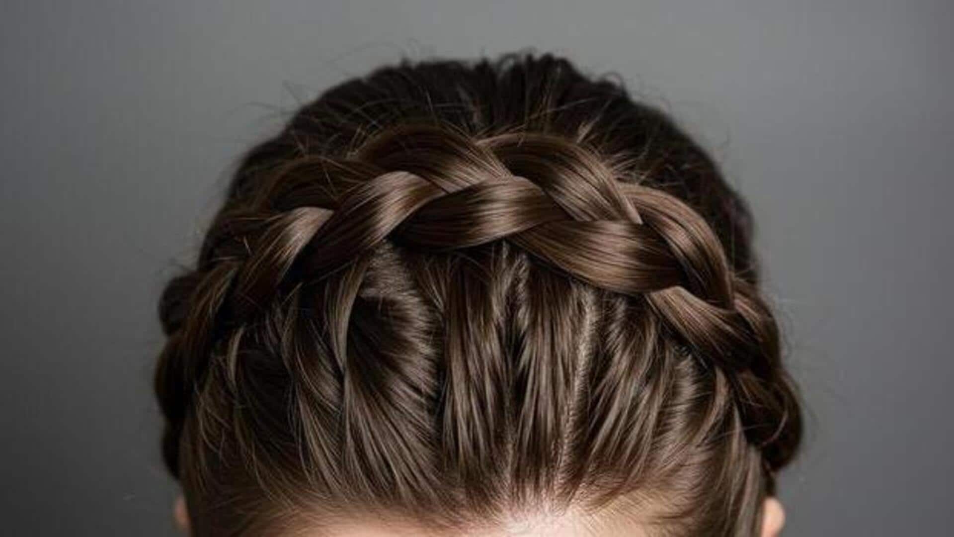 How to master the braided crown hairstyle
