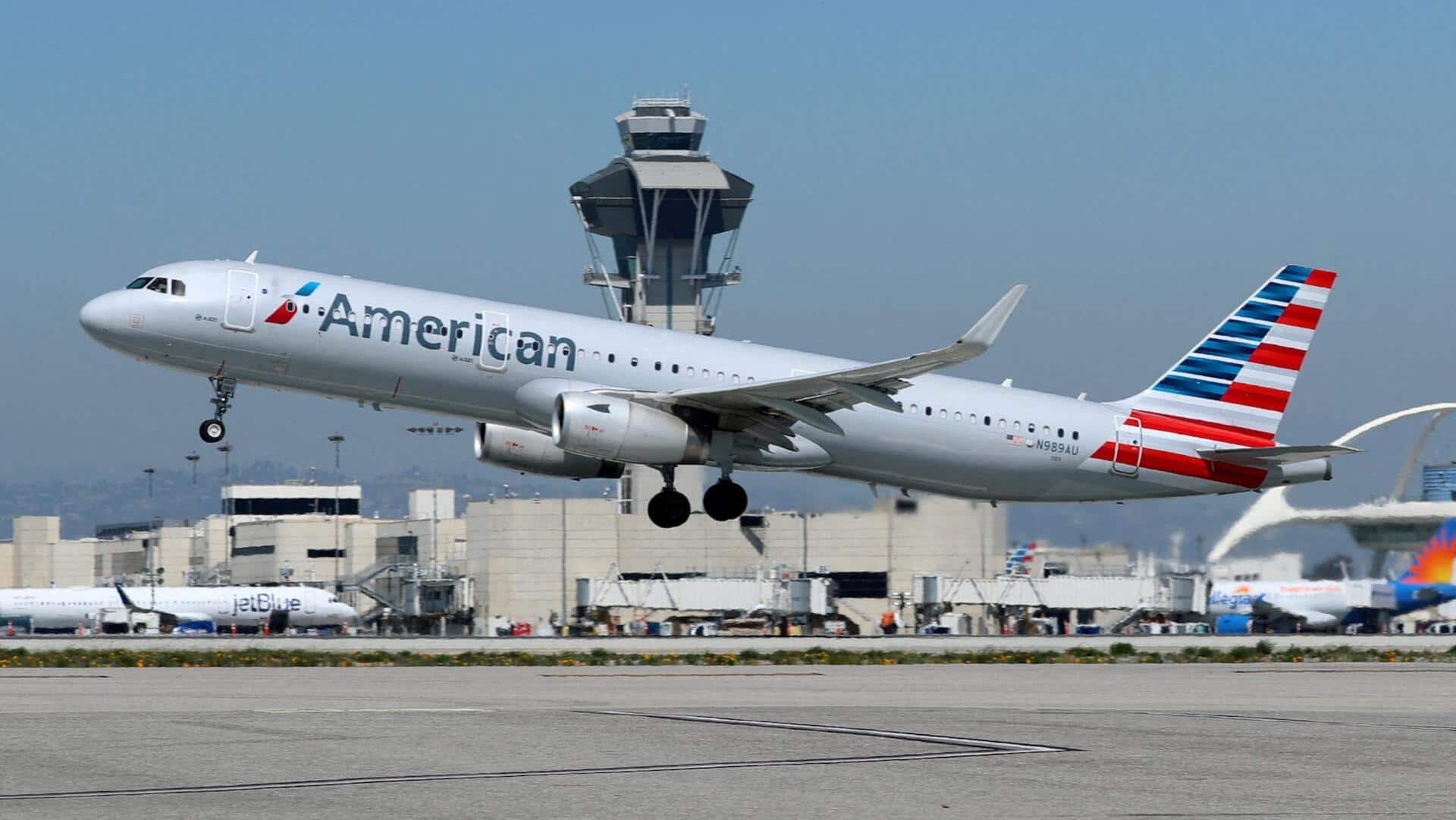 Laptop catches fire on American Airlines flight, passengers injured